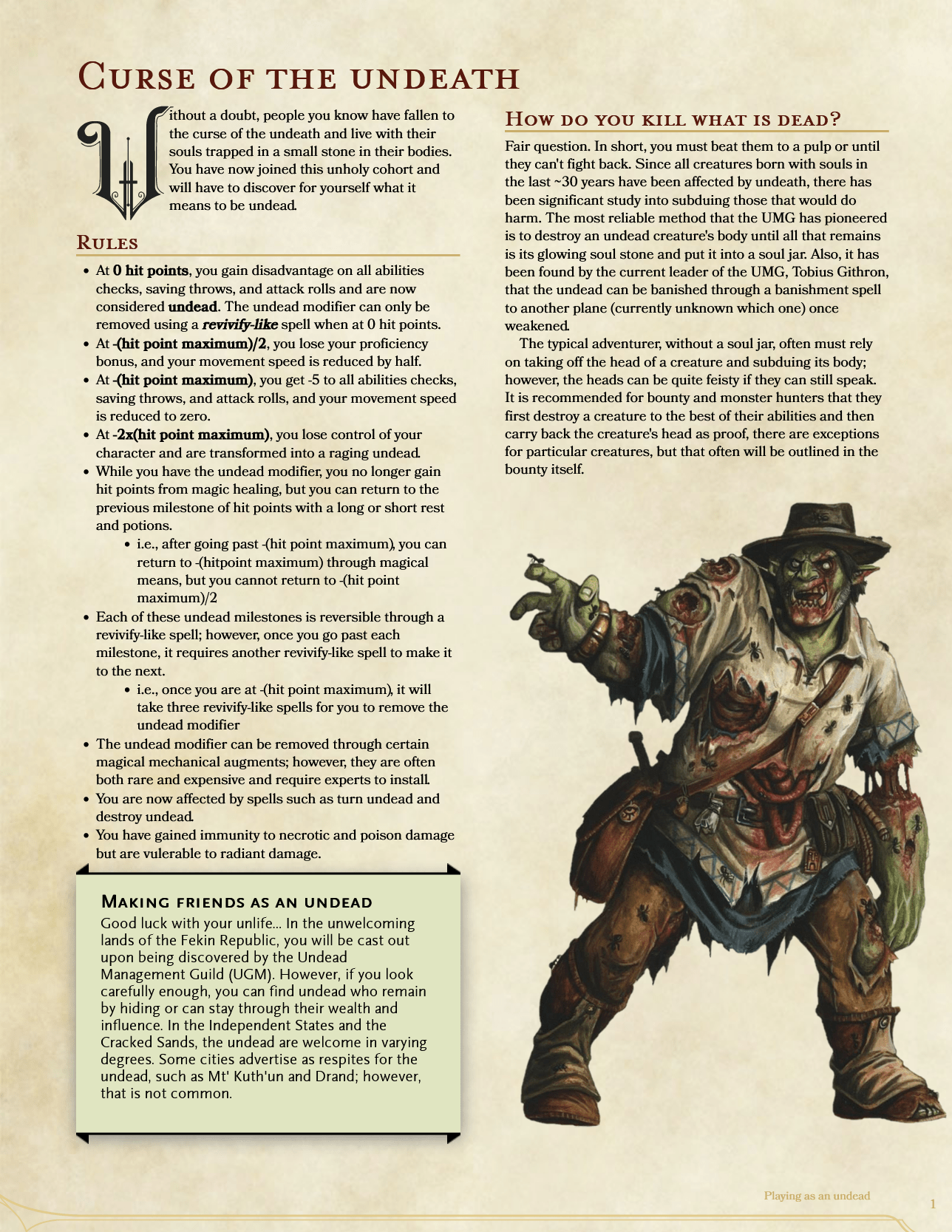 The god of death is dead! Would love to hear your thoughts on this rule