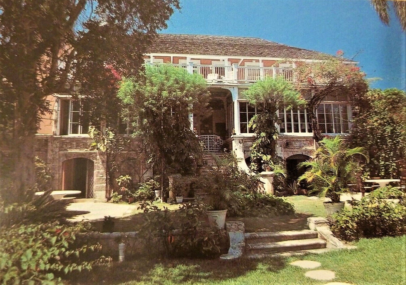 Graycliff Restaurant/Hotel, West Hill Street, Nassau Vintage Bahamas