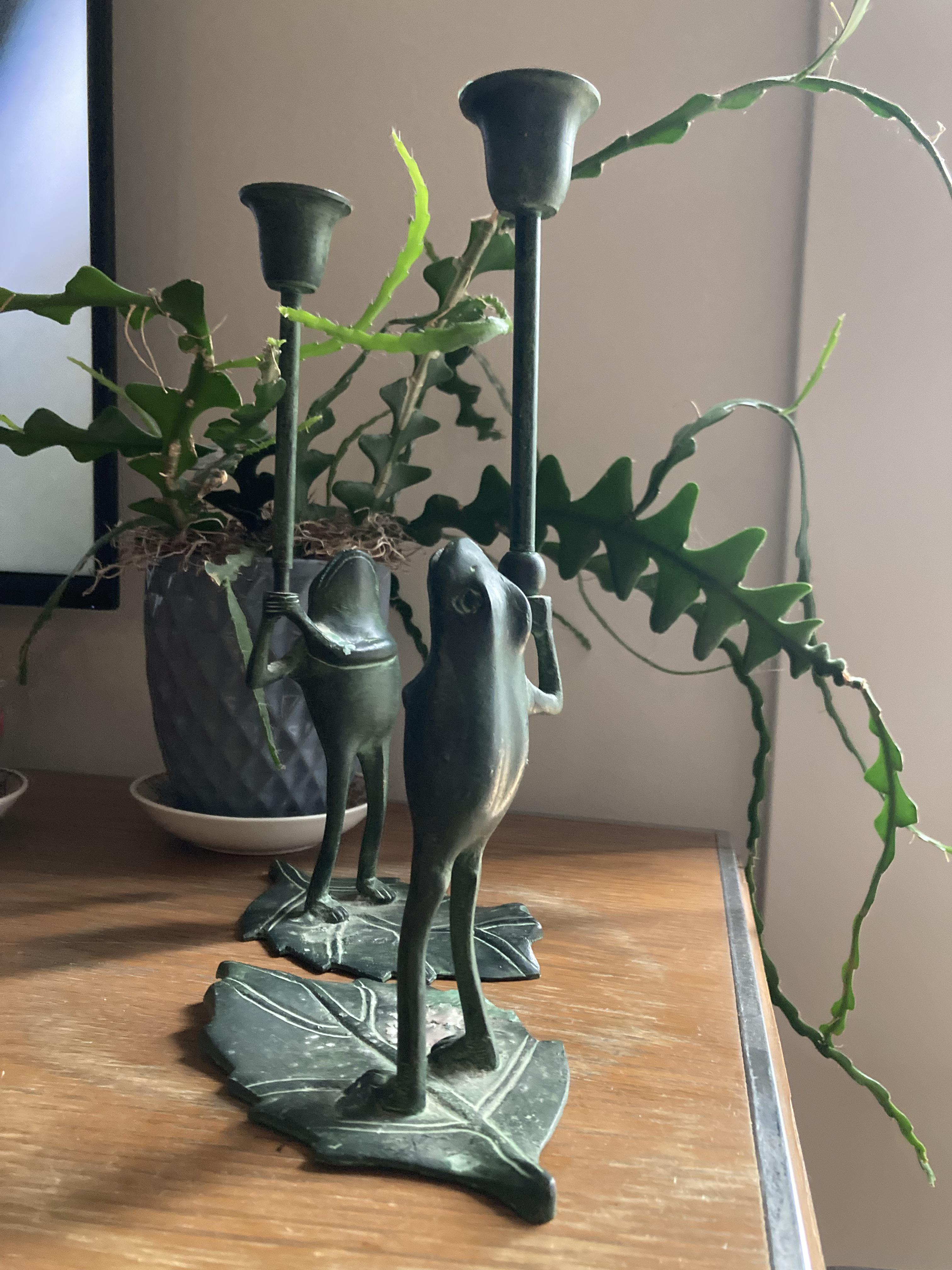 Frog Candle holders r/ThriftStoreHauls