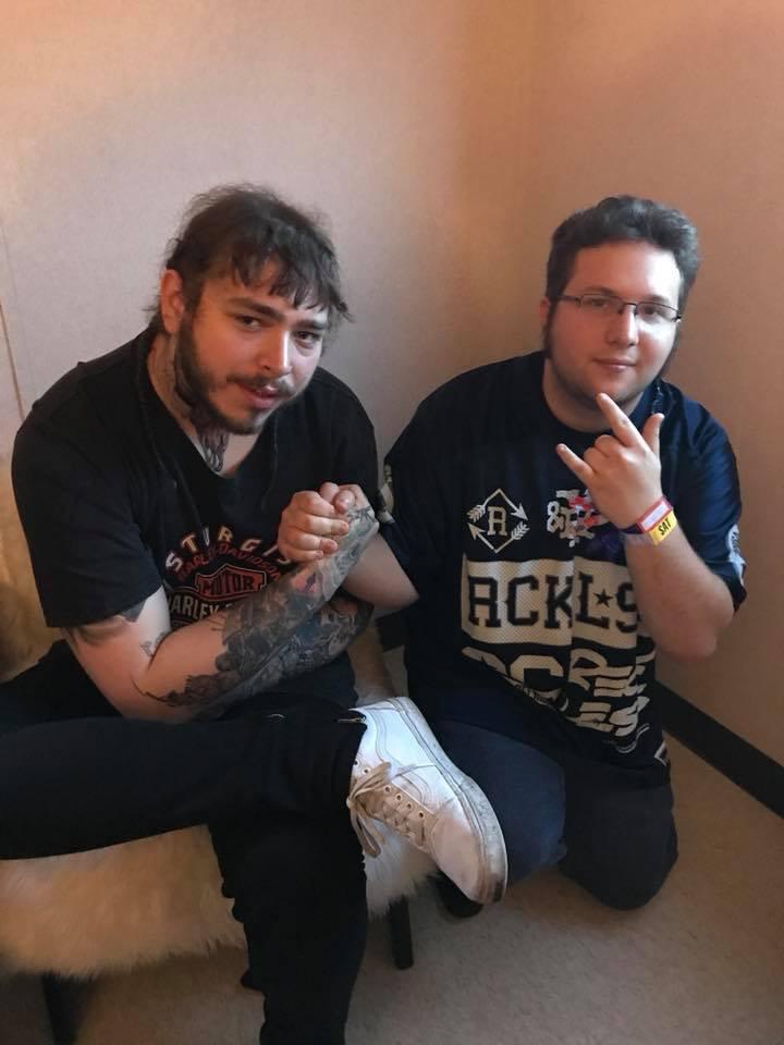 Post Malone and his Brother teenagers