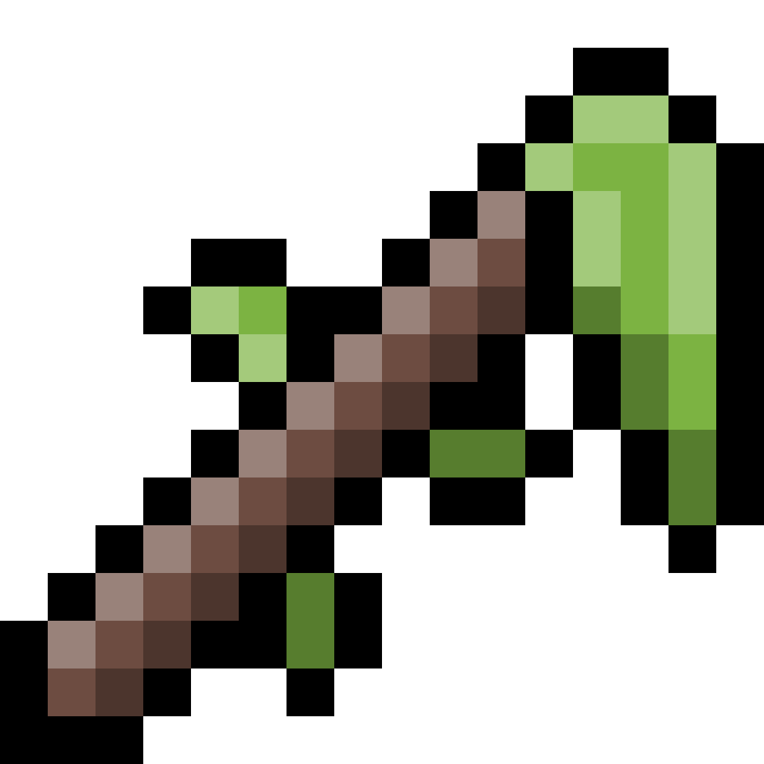 I Remade the Minecraft stick and it is my first ever pixel art so