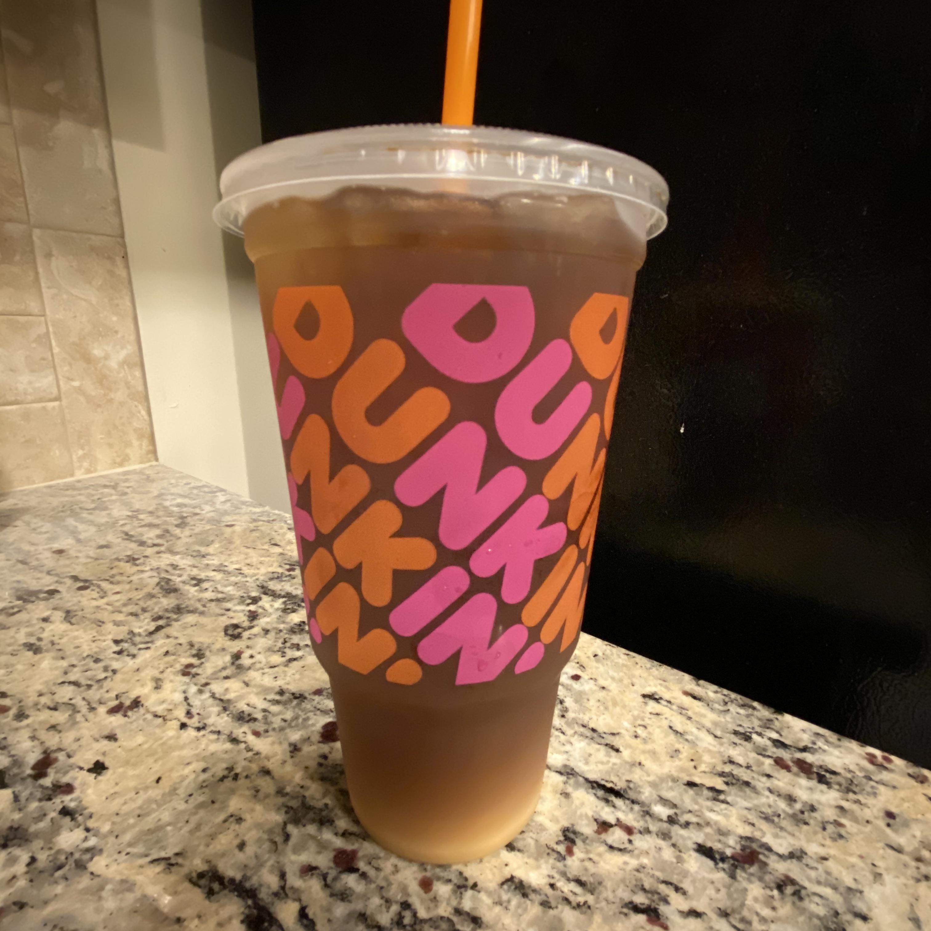 does anyone know why my iced coffee was such a dark color? didn’t taste