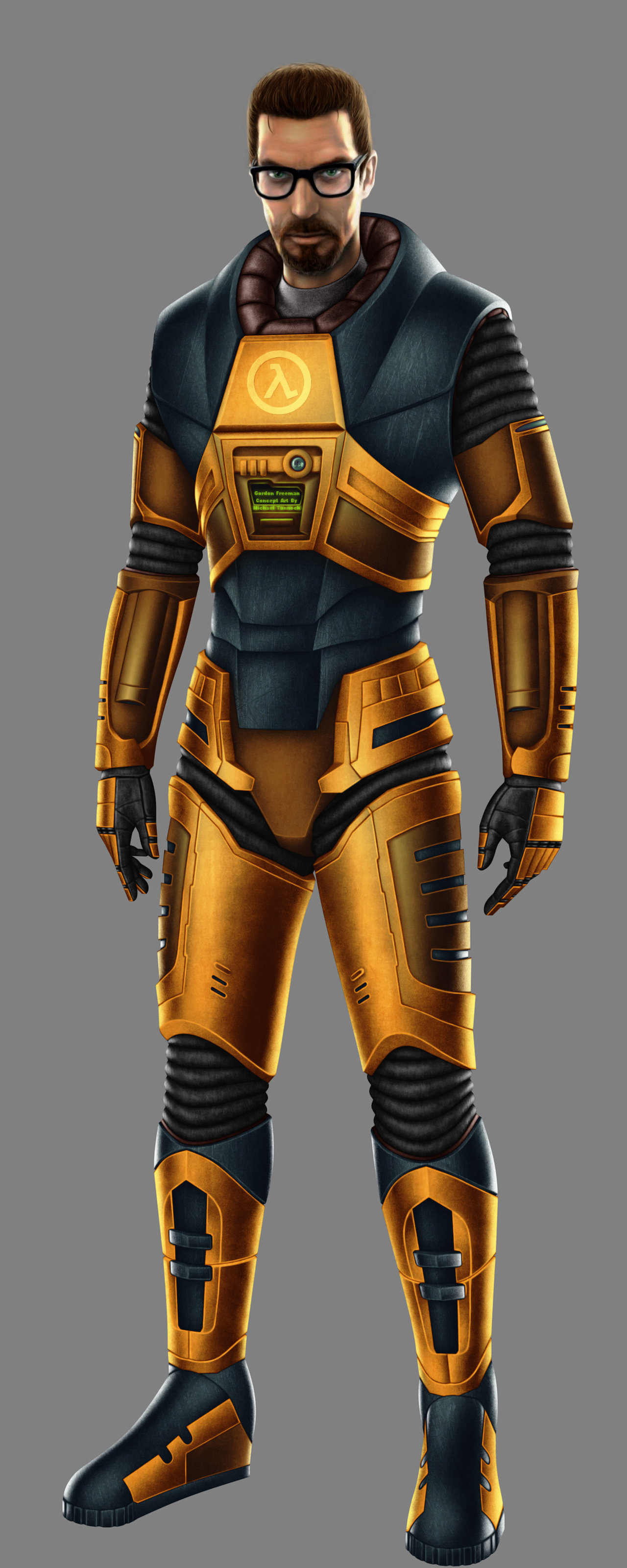 Gordon Freeman but he exists and is in higher quality HalfLife