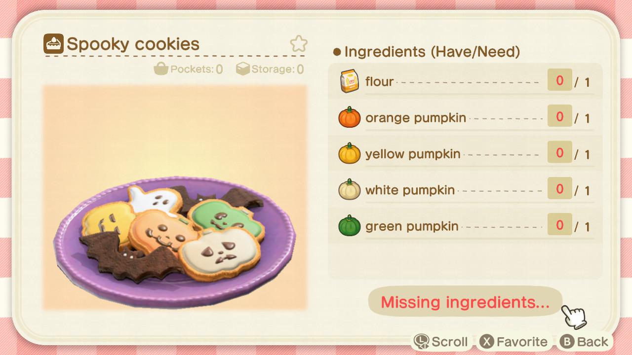 New Spooky Cookies! r/AnimalCrossing