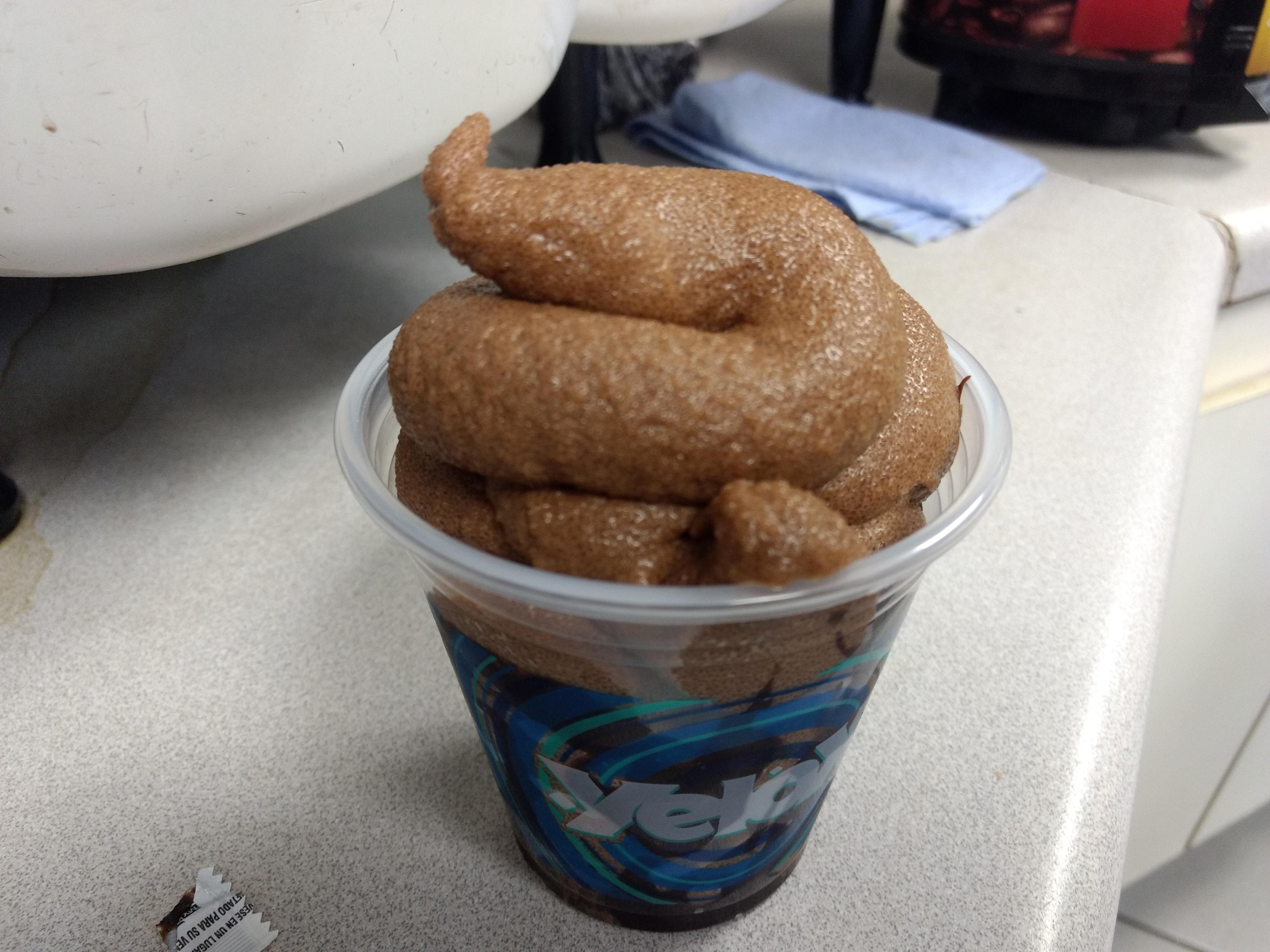 Perfect poop chocolate slushy r/7eleven
