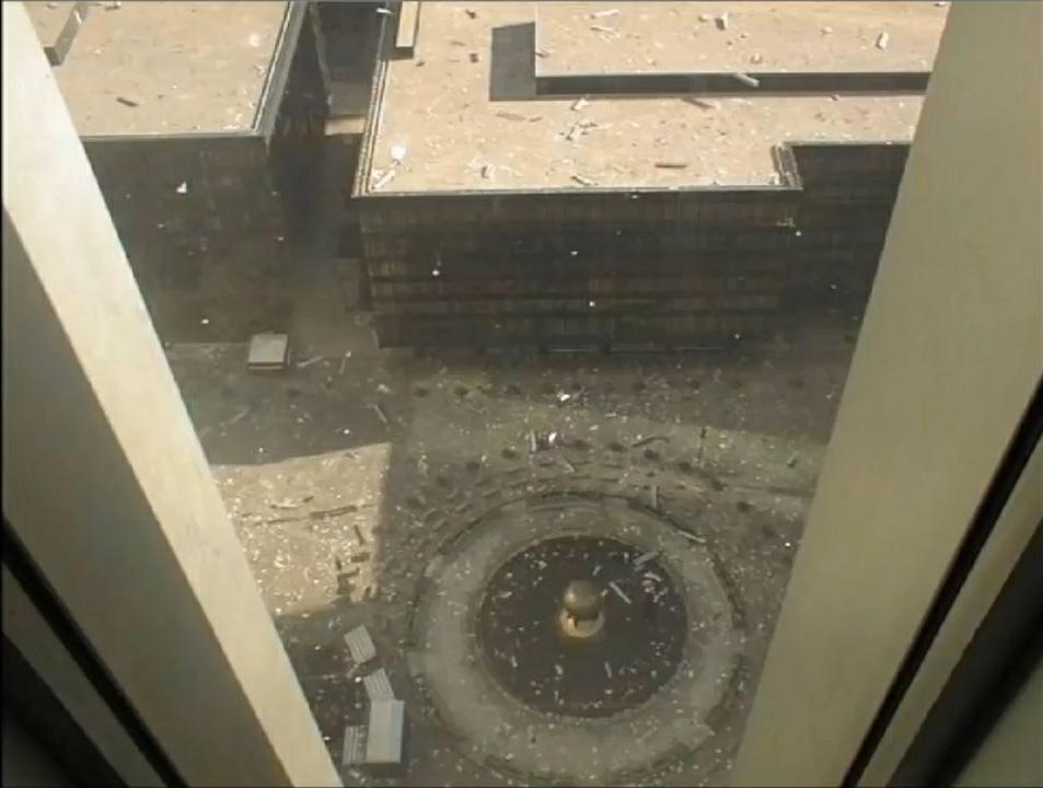 A few days ago I posted a rarely seen photo of the second plane hitting