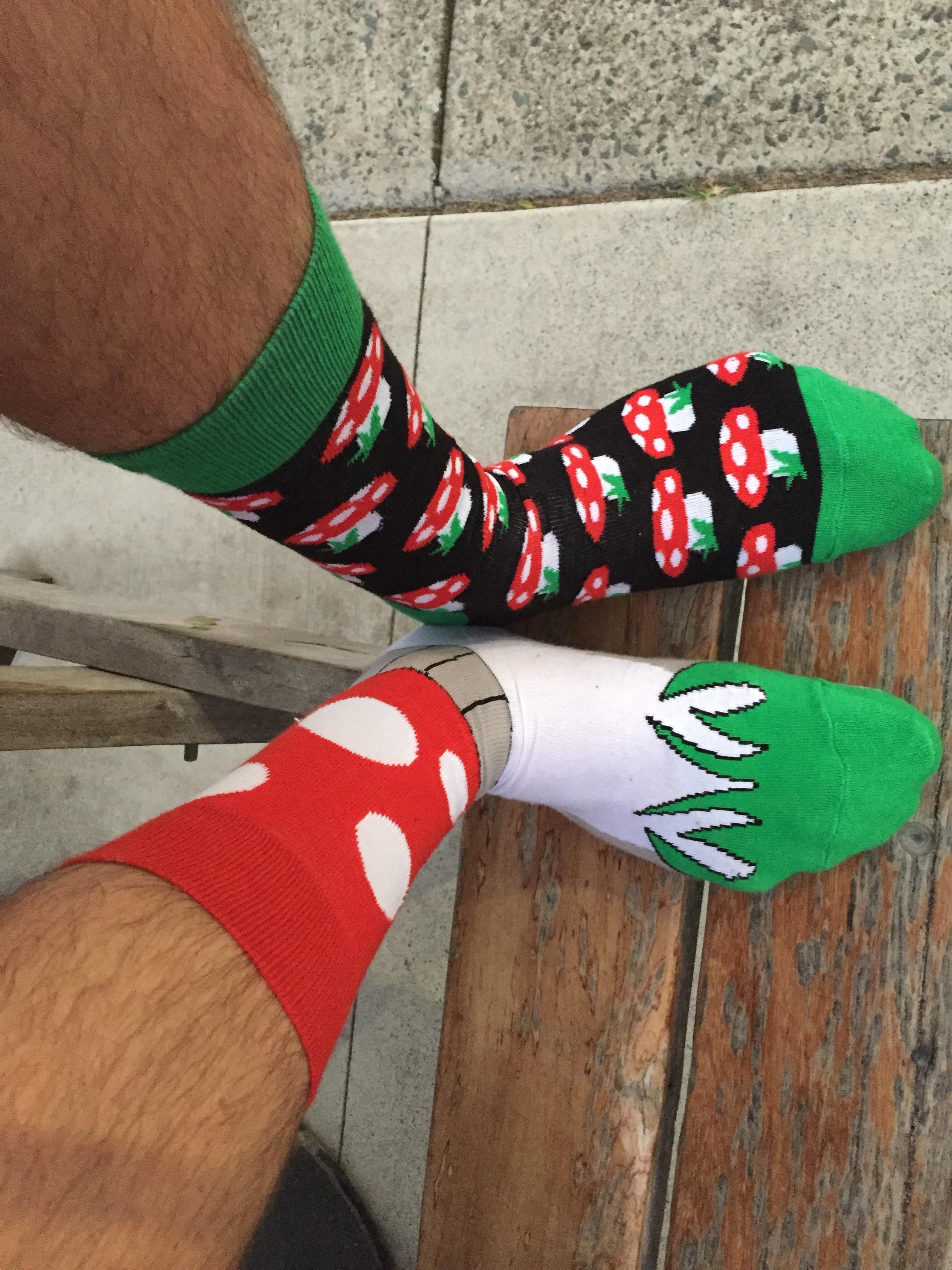 My lover knows I love socks, she got me these I’m not really fan of odd