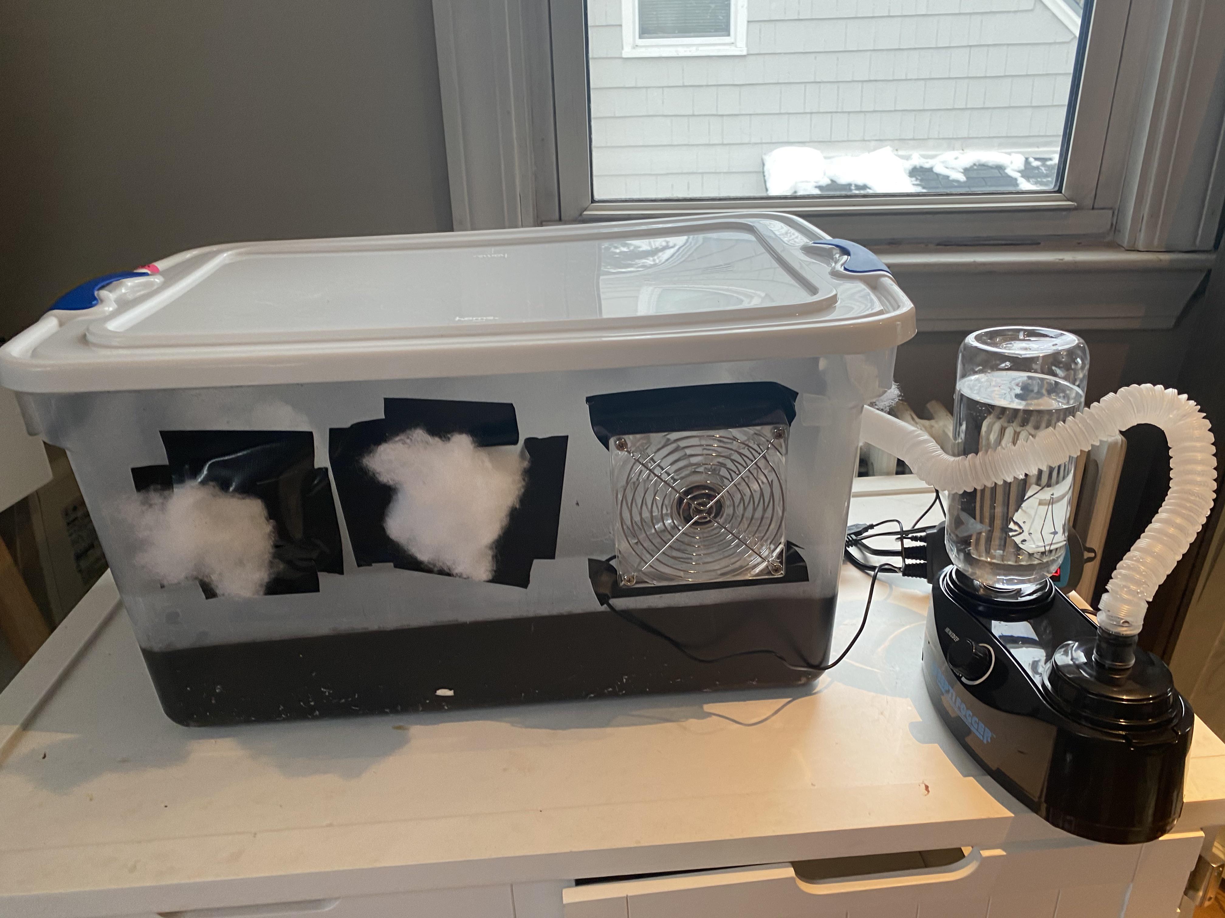 [technique] first time grower here! How does my monotub setup look to