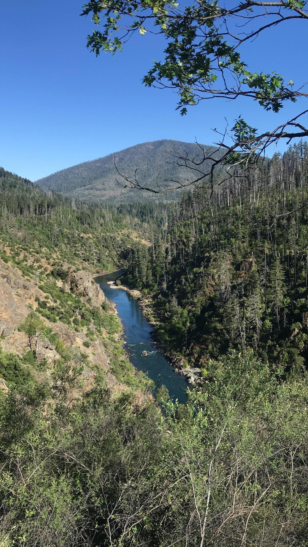 View of the Illinois River in Oregon. r/Outdoors