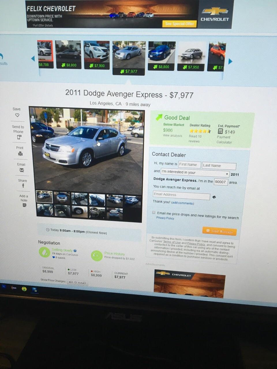 Really need advice. I am buying my first car and have 8000 dollars for a raw car in California