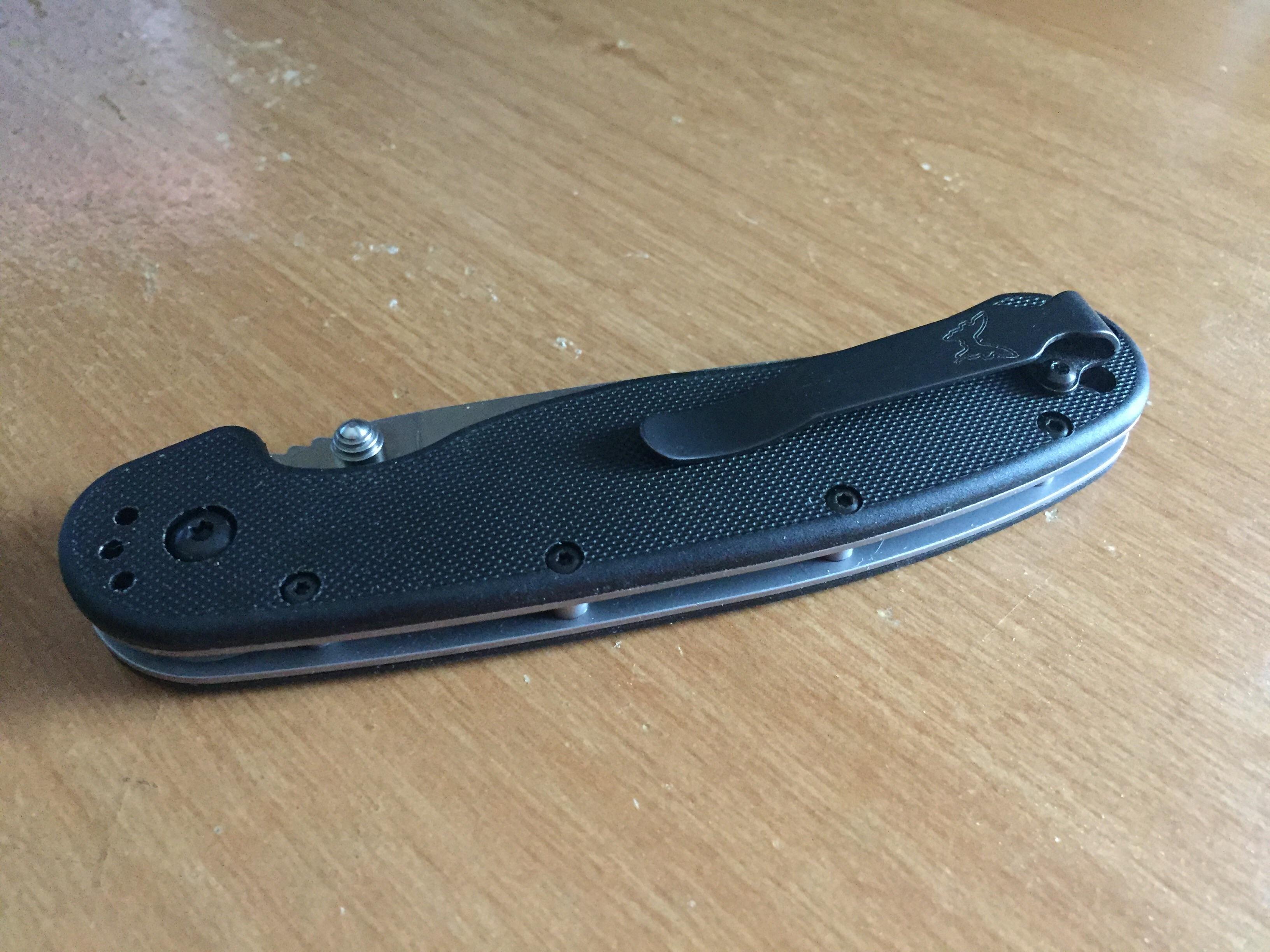 Discovery of the Day Benchmade deep carry clips fit nicely on the RAT
