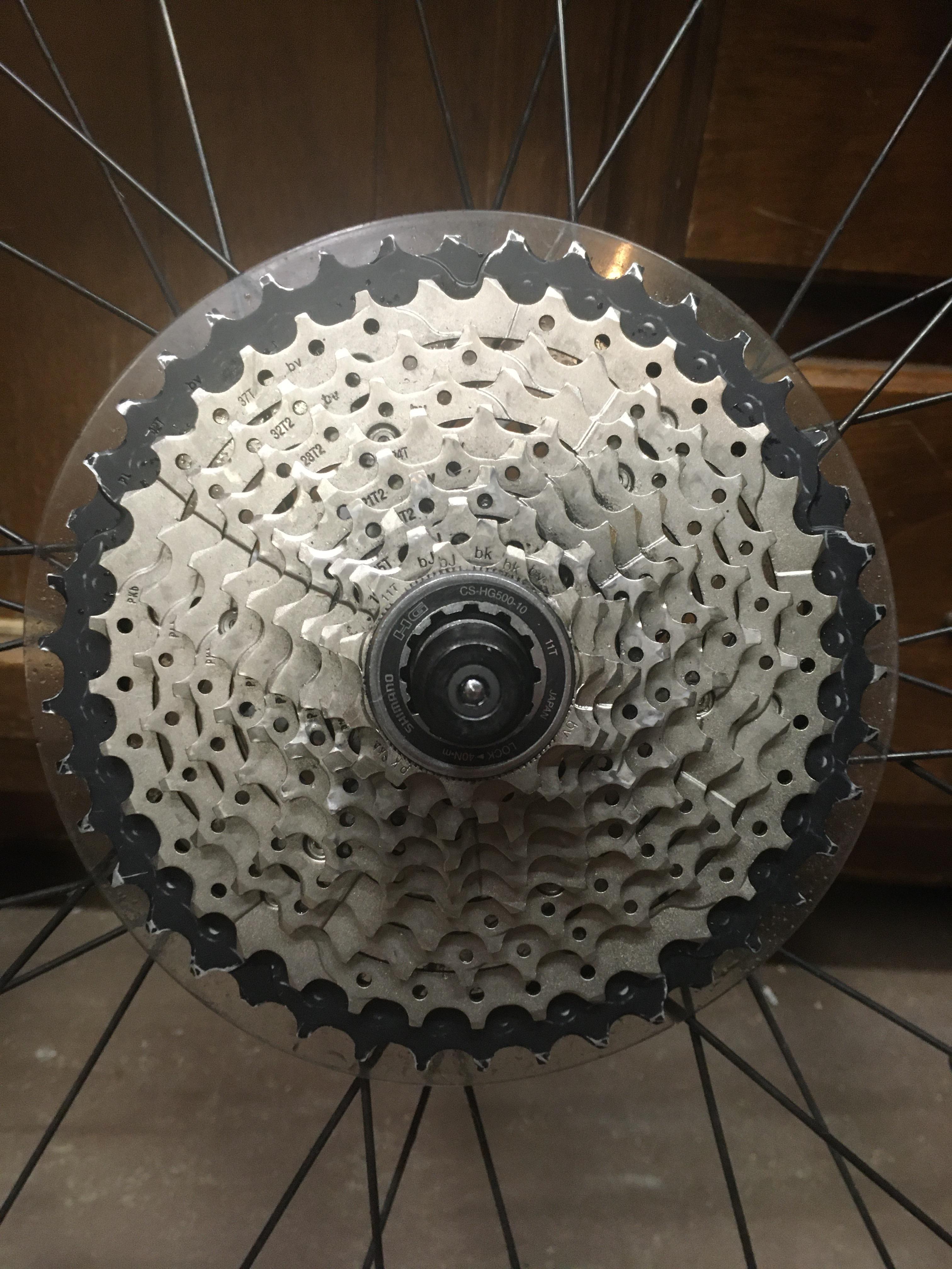 Cassette wear(ebike) I didn't look at my cassette in detail when it