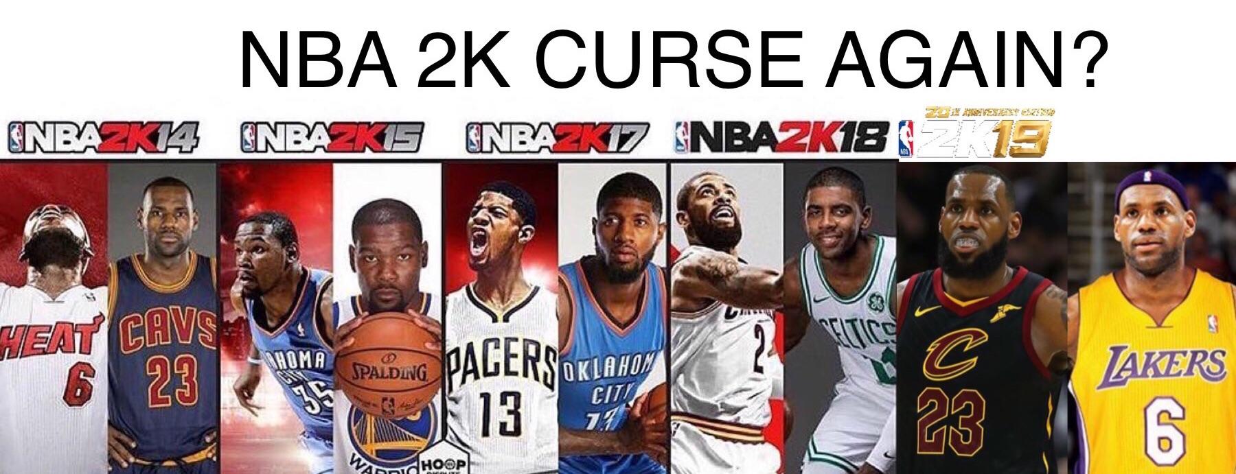 NBA 2K Curse yeah? r/lakers
