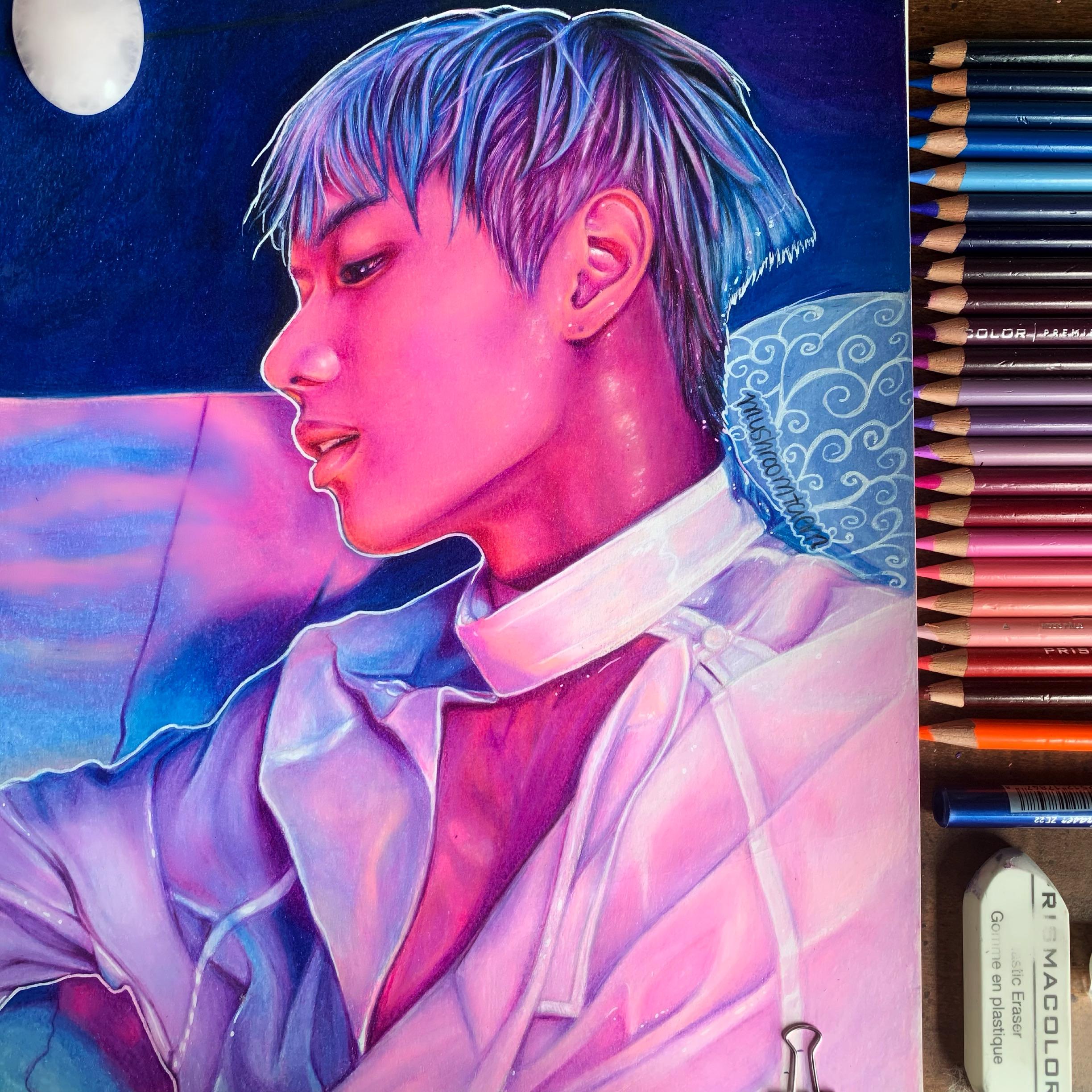 Taemin fanart! I had so much fun with the colors ) SHINee