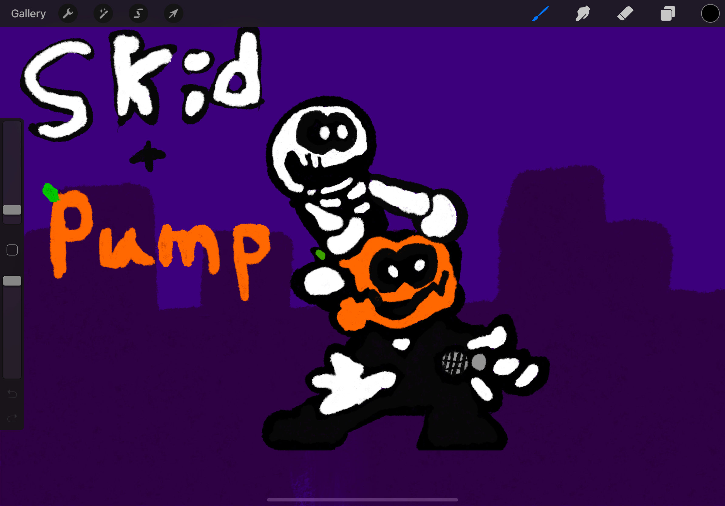 Skid and Pump art because I love them r/FreakyonaFridayNight