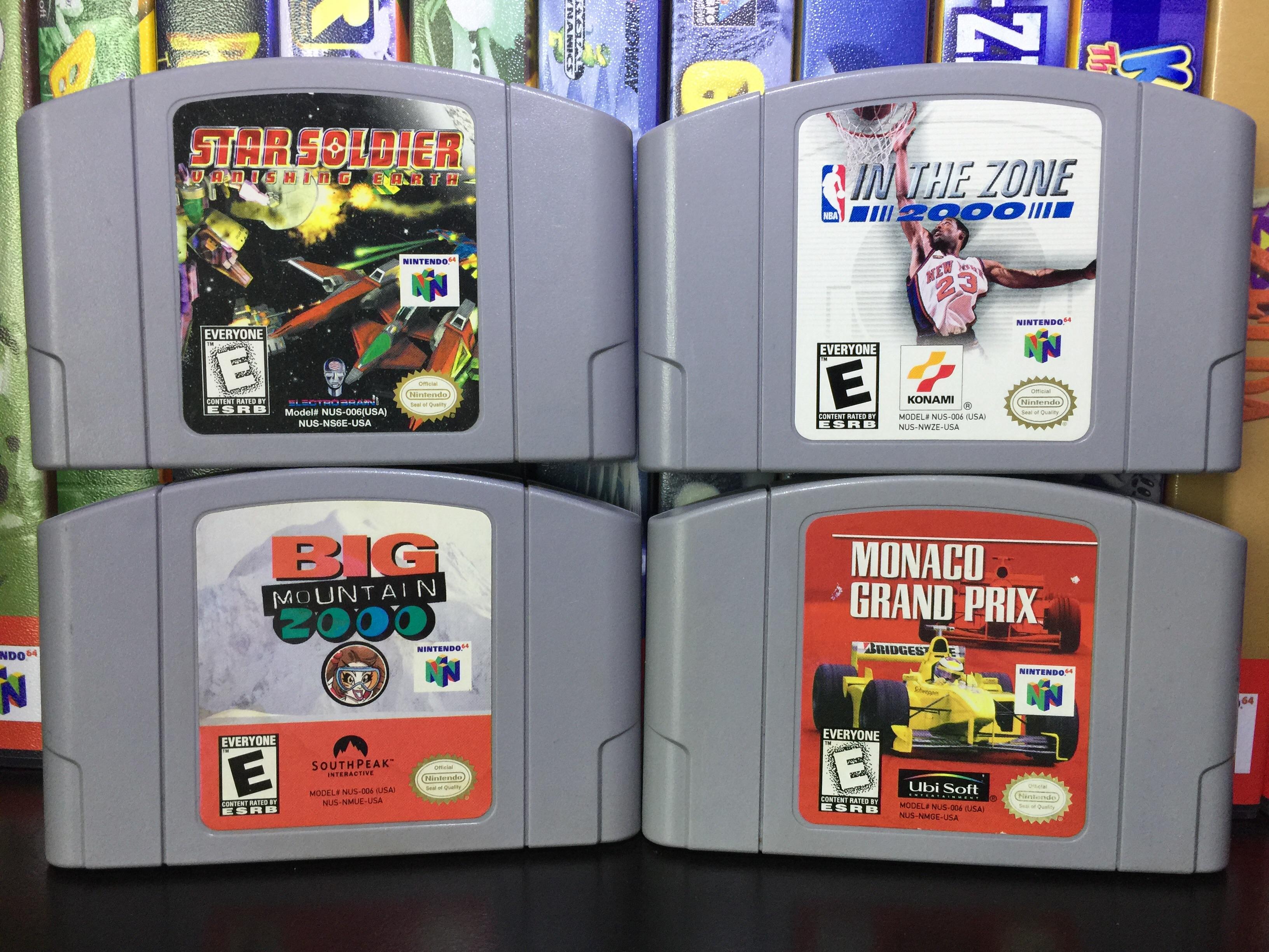 Got some of the rarer games for the n64 yesterday! r/n64