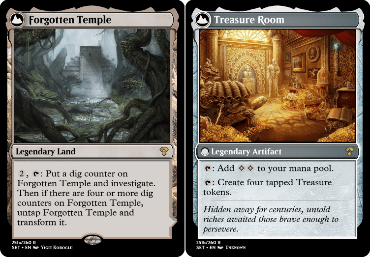 Temple // Treasure Room r/custommagic