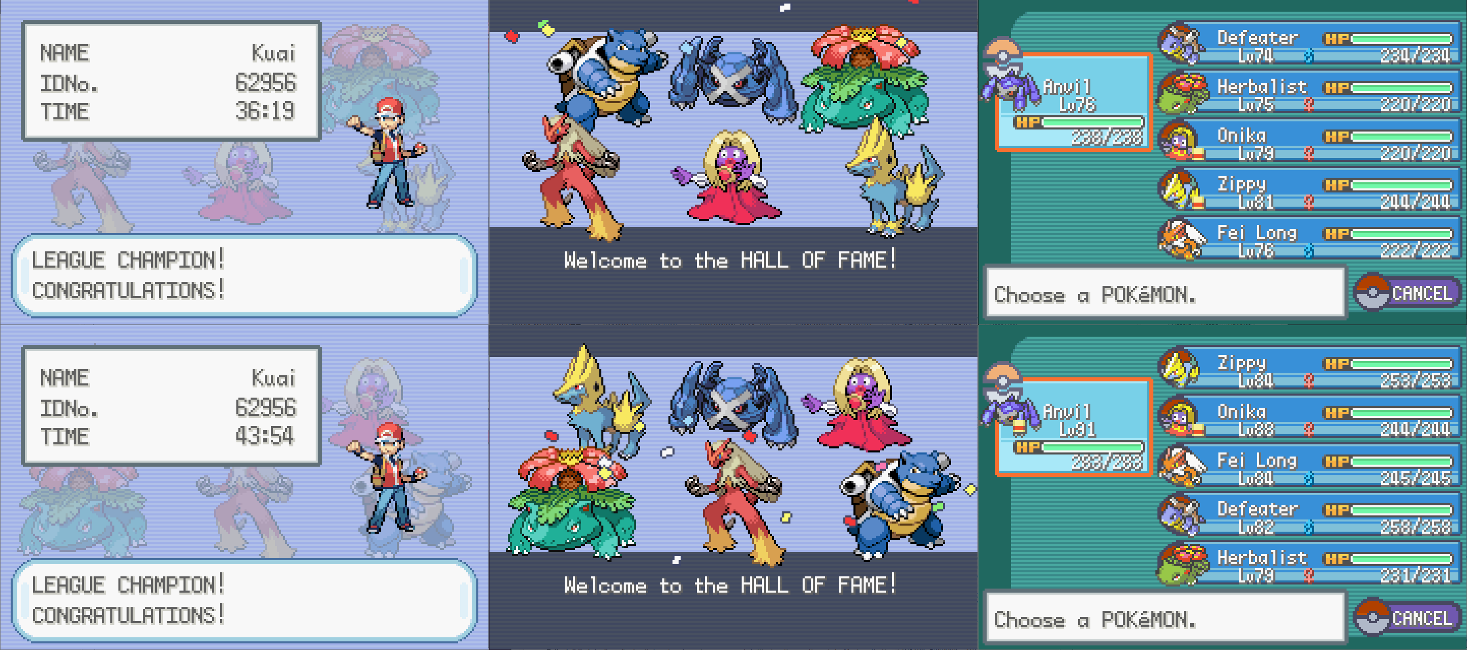 Fire Red Generations r/PokemonHallOfFame