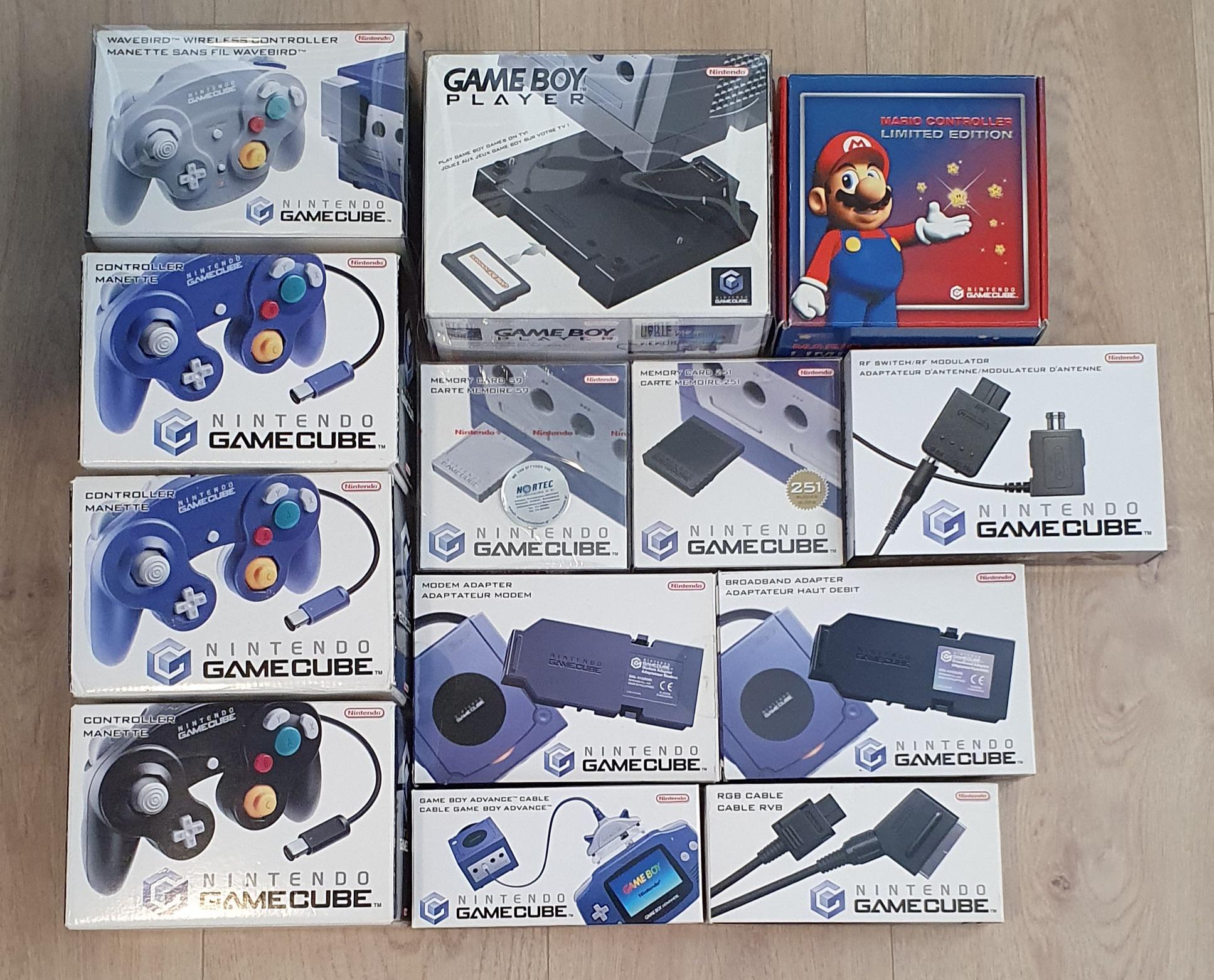 My collection of GameCube accessories (PAL, Europe) r/Gamecube