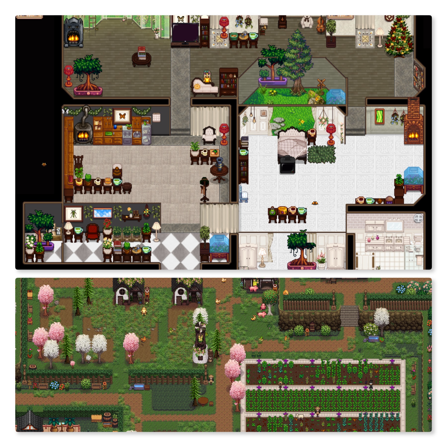 SeasonalGardenFarmhouse and some Daisyniko mods. Say hello to Goldberry