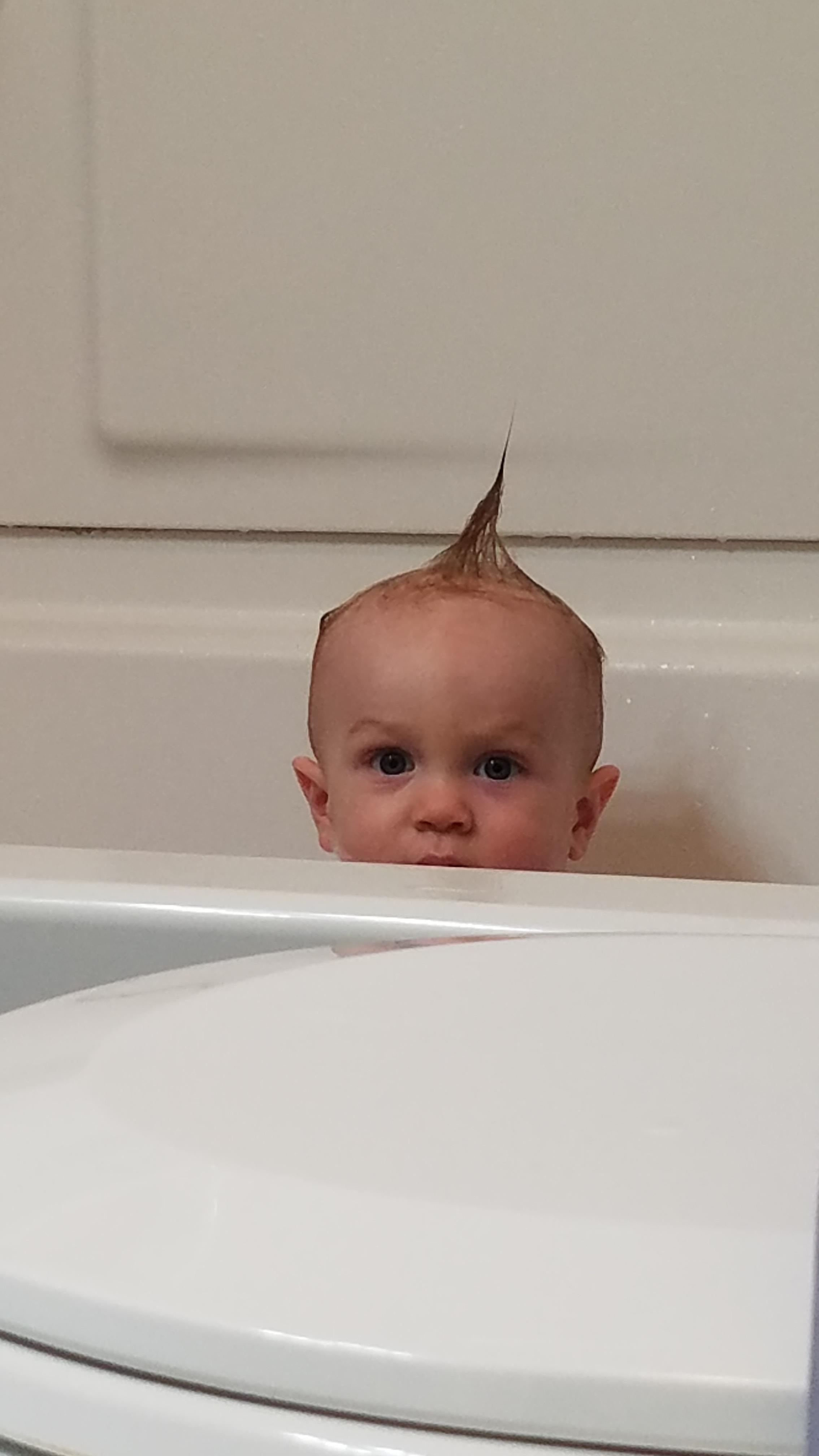 Bath time r/babies