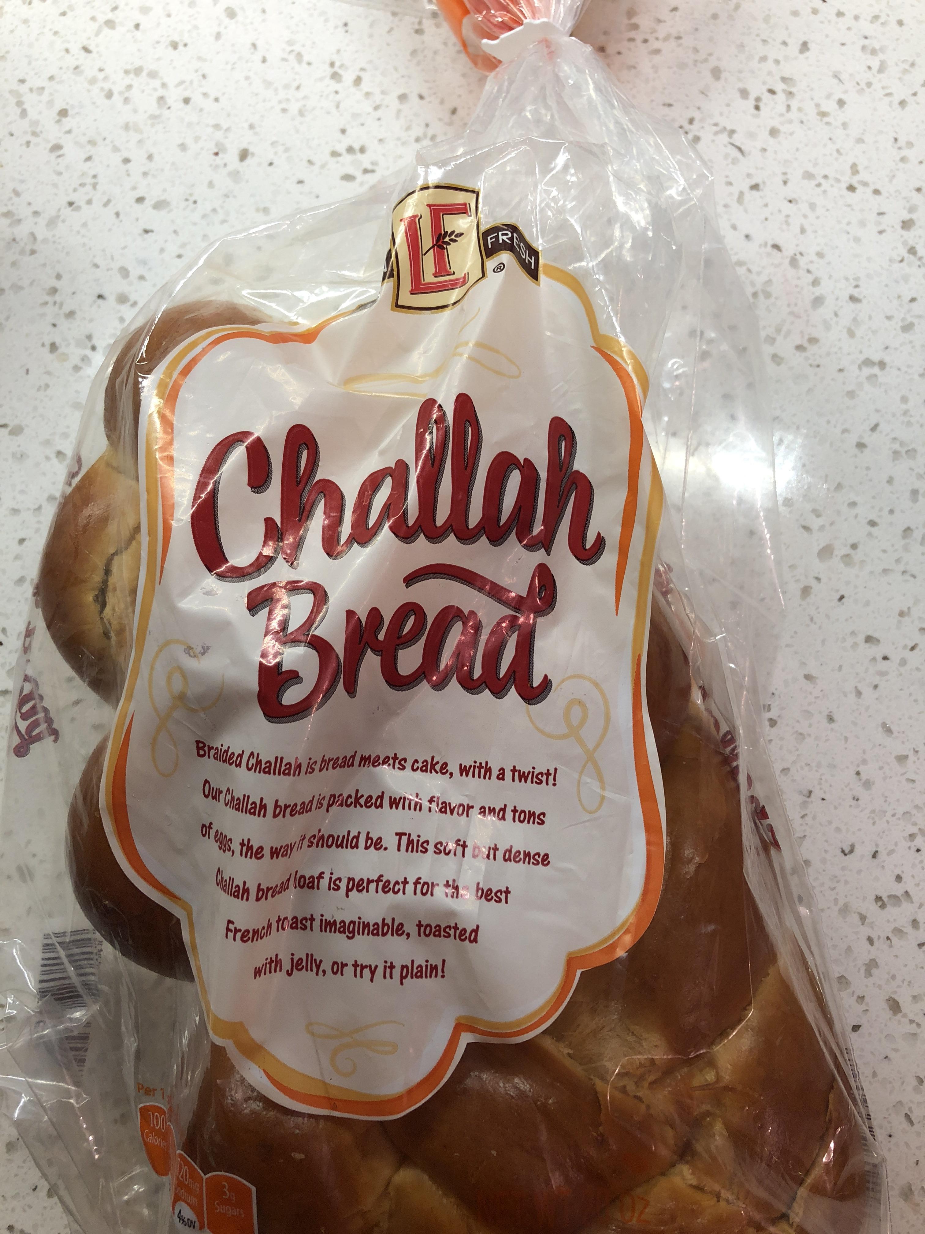 The Challah bread package says it’s great for French toast. Anyone have