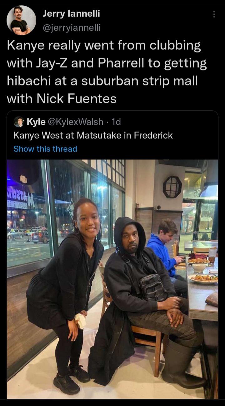 he looks so dead inside ( r/Kanye