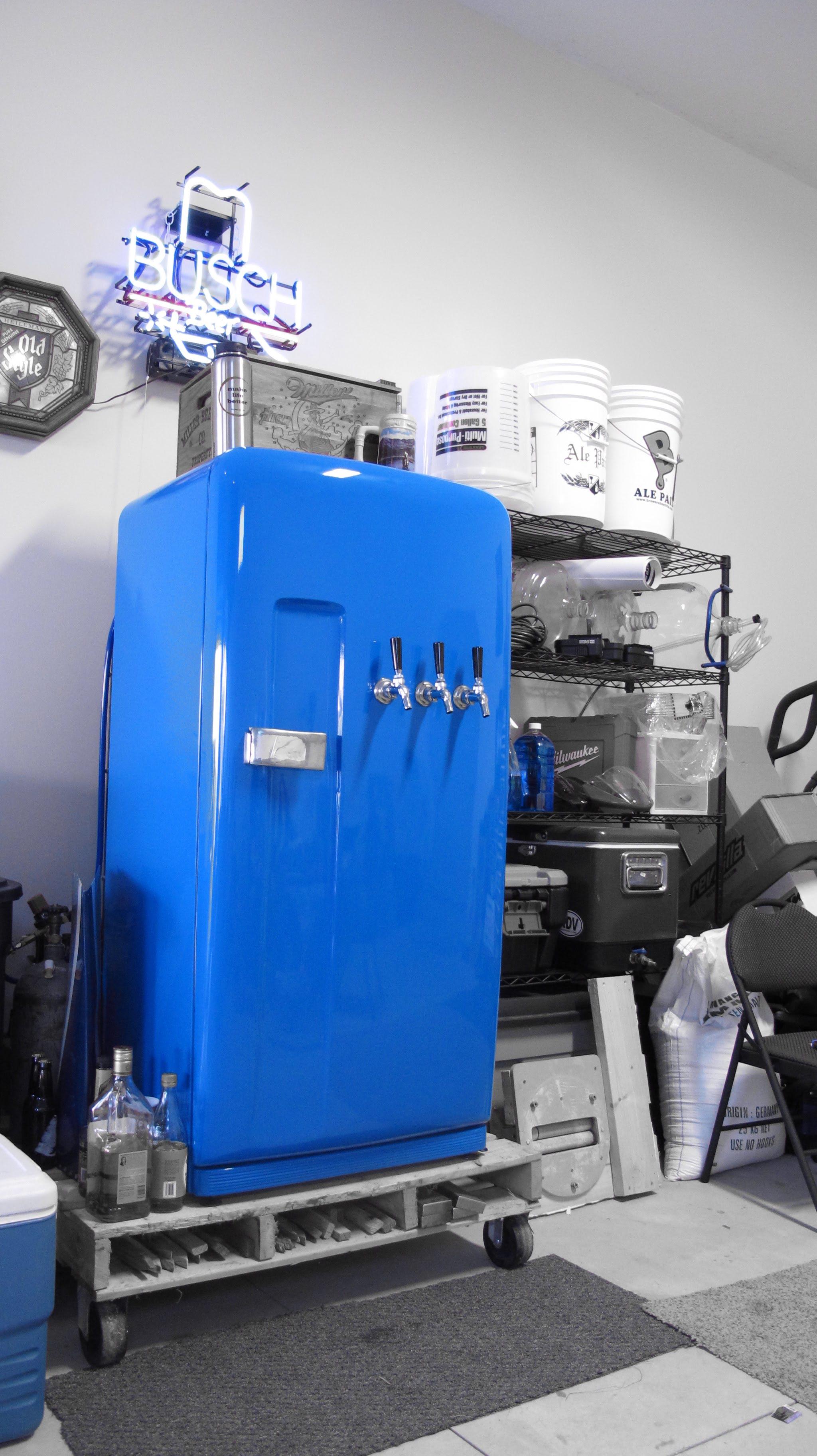 Grabber Blue kegerator ) r/Mustang