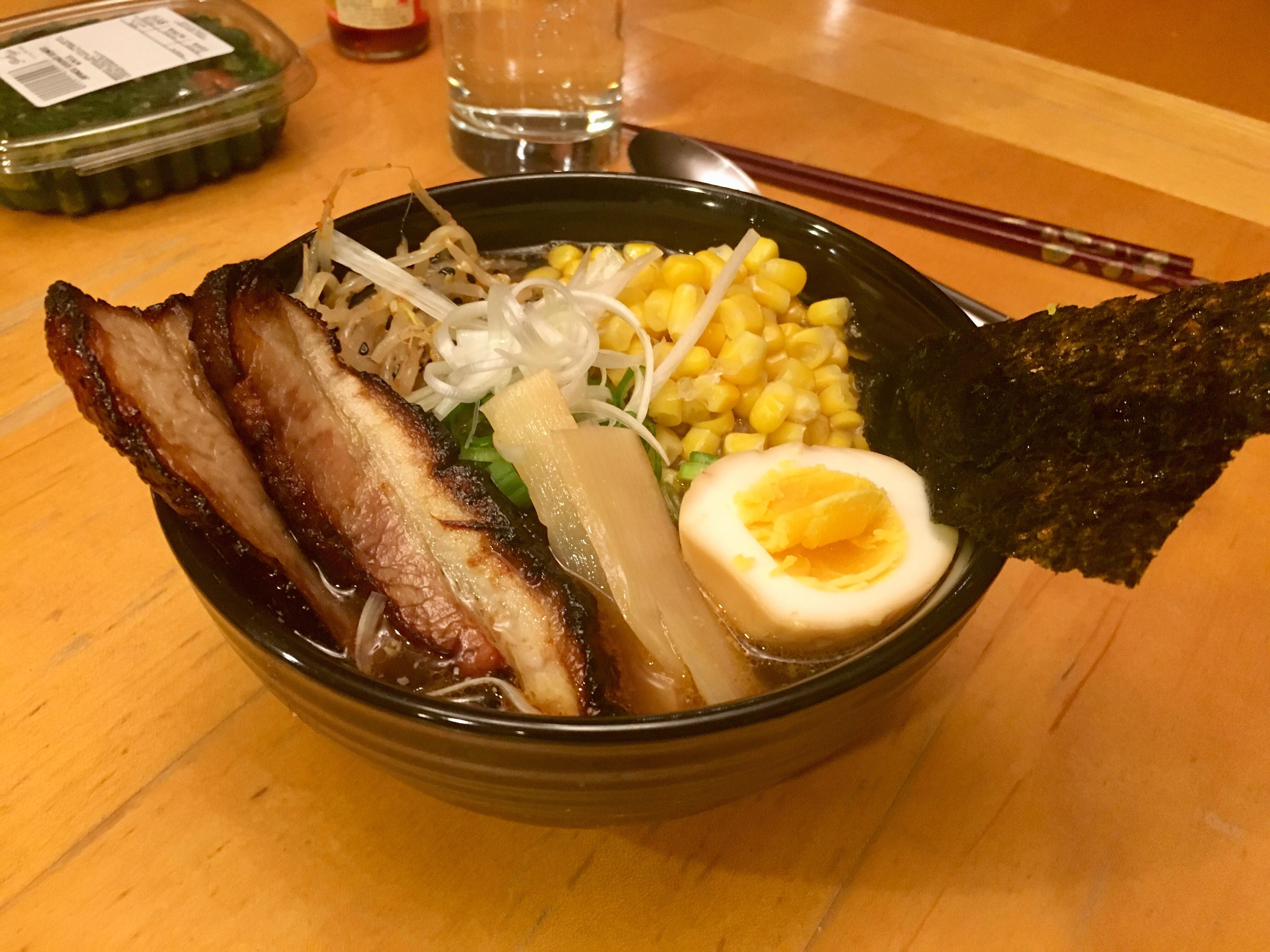 This sub has inspired me to try making my own fancy ramen. My first try