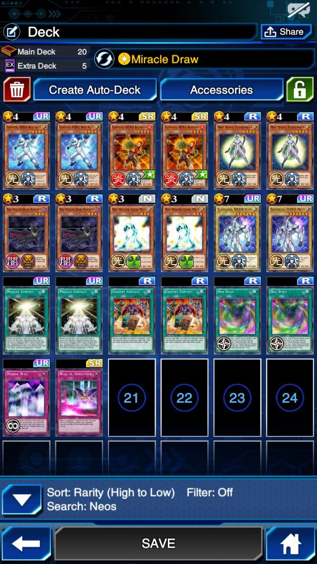 [Deck] Divine Neos Deck Any advice? DuelLinks