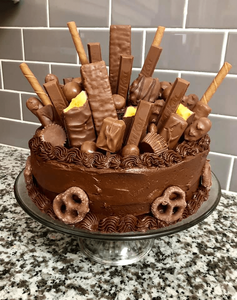 [Homemade] Birthday cake r/food