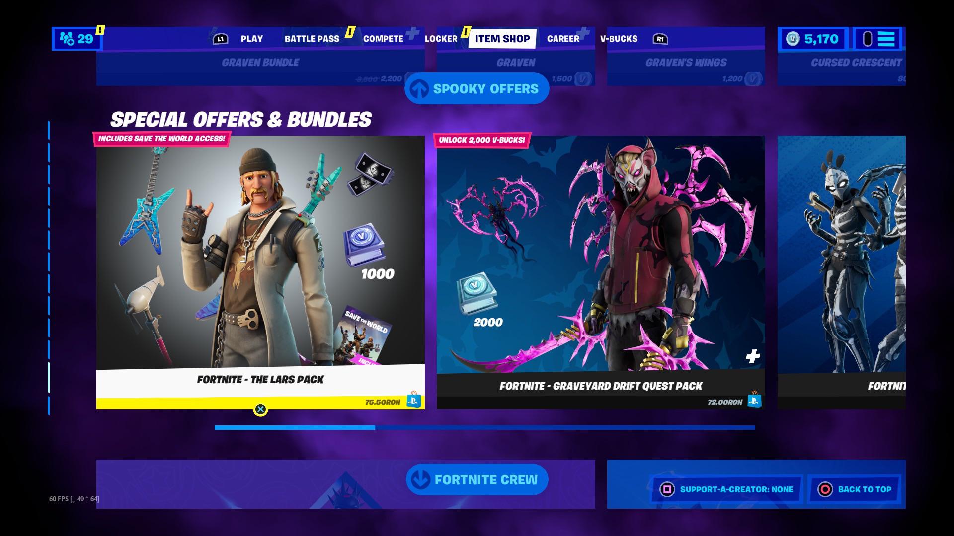 Save the World pack is now available in the “Special Offers and Bundles