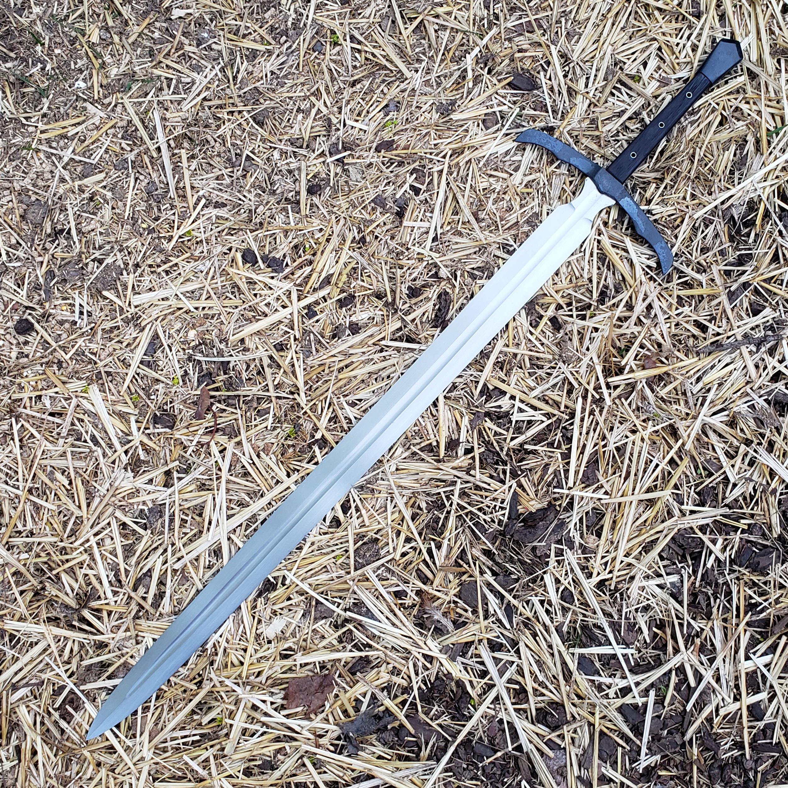 A fantasy bastard sword I just finished! in 5160. r/Blacksmith