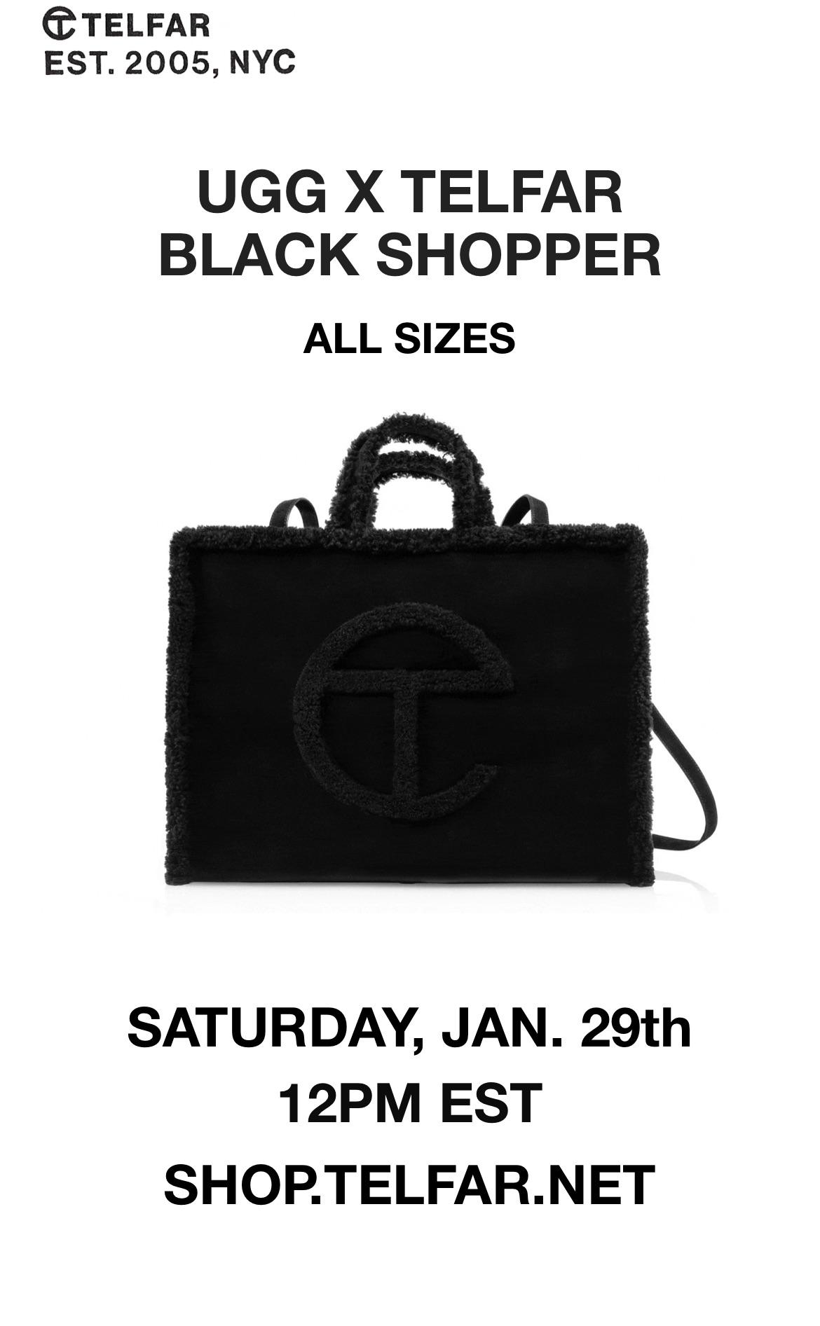 Black UGG X Telfar Drop tomorrow!! r/Telfar