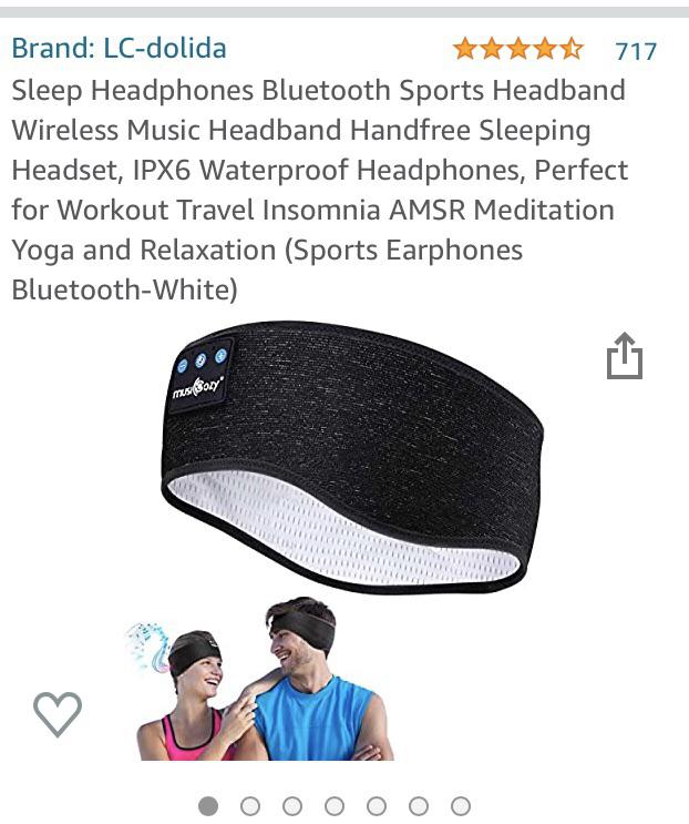 Sleeping next to a snorer Bluetooth Headband r/misophonia