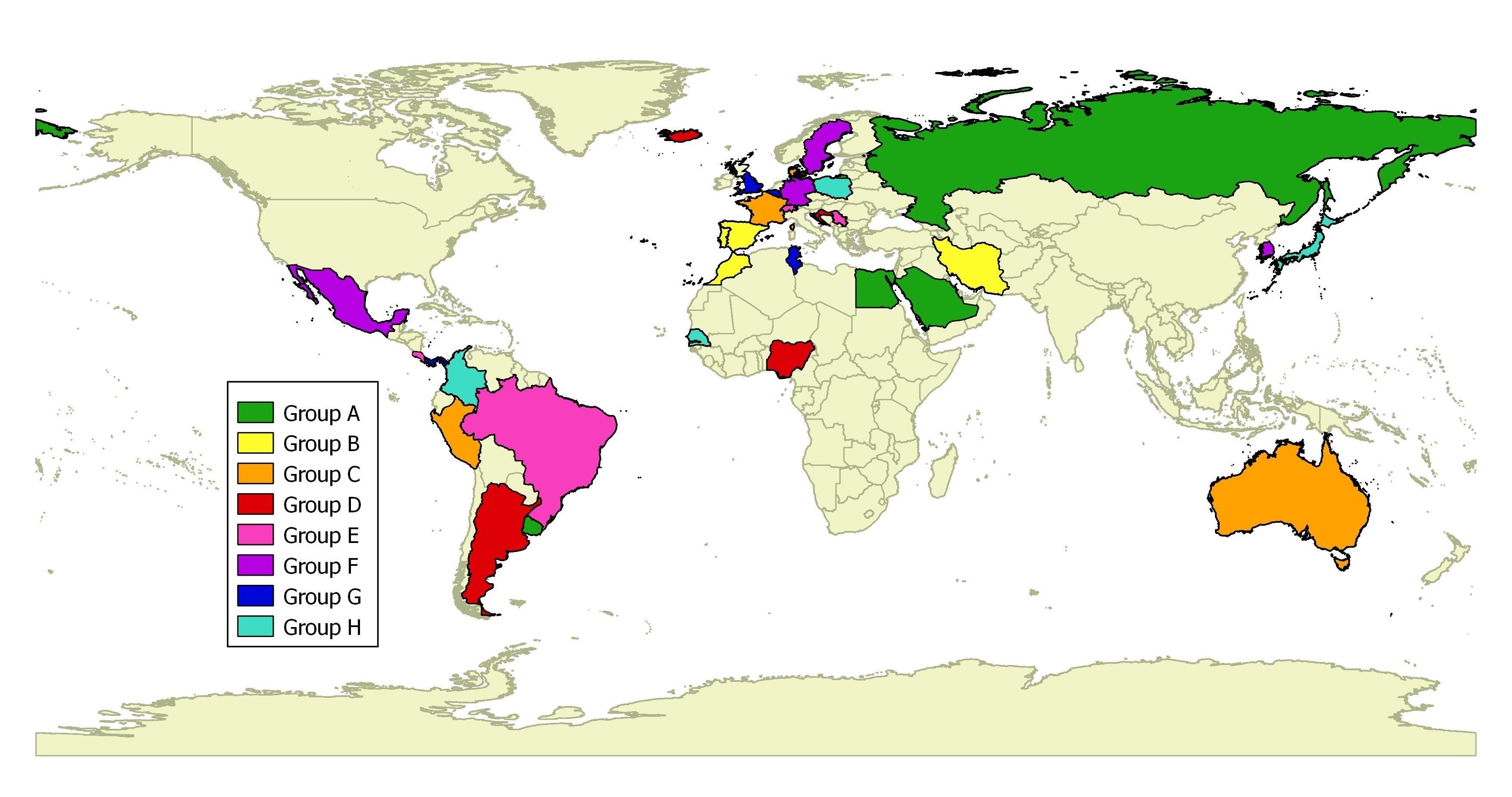 World Map Simple MapChart