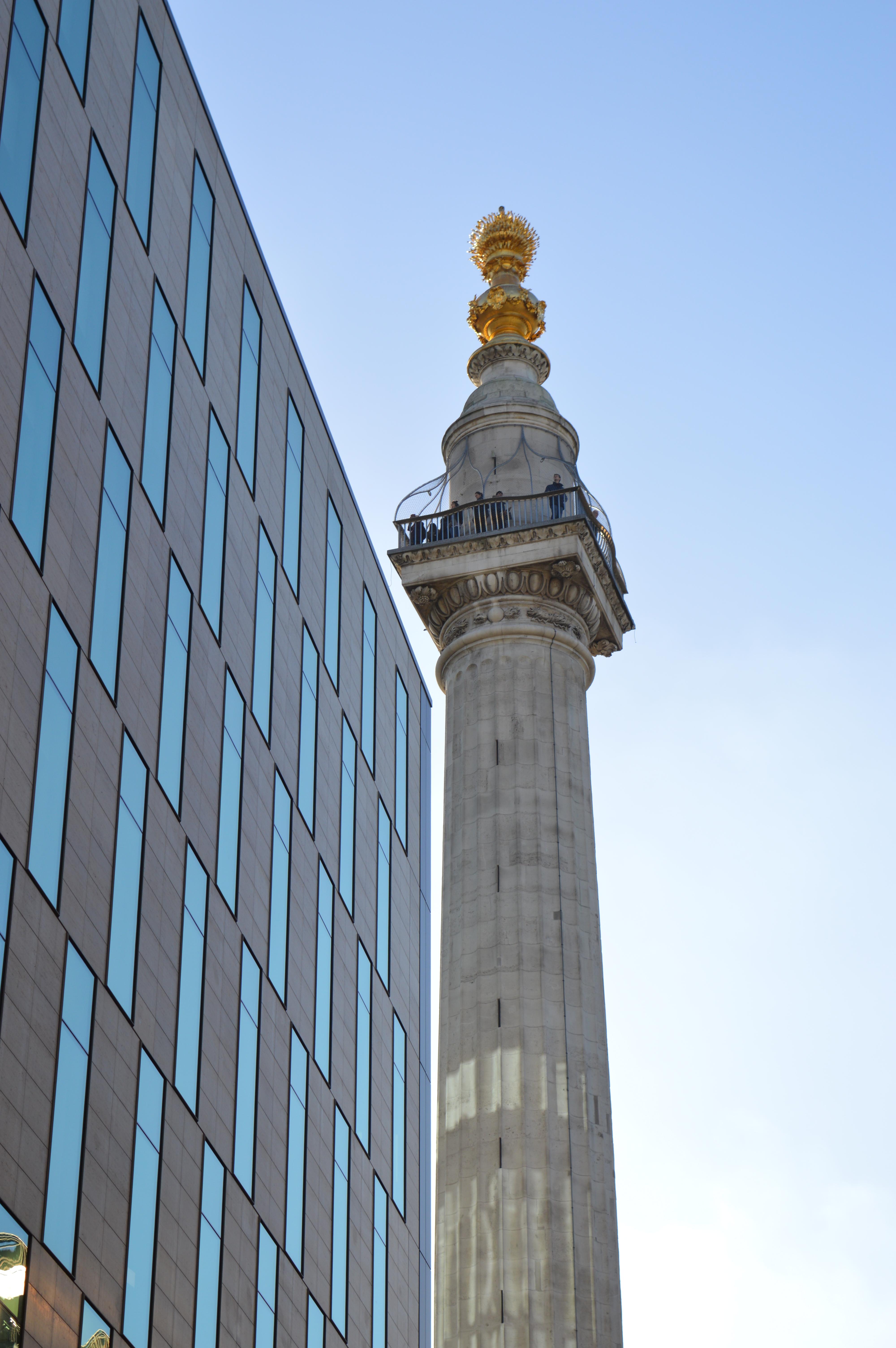 Monument to the Great Fire of London london