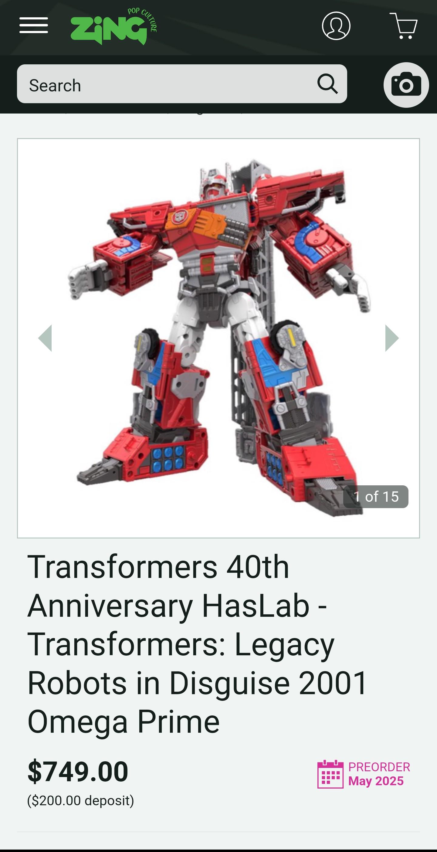 Australian price for the new Omega Prime release r/transformers