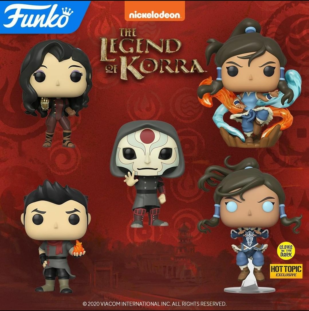 So Legend of Korra Pops are no longer having a glow chase? But rather