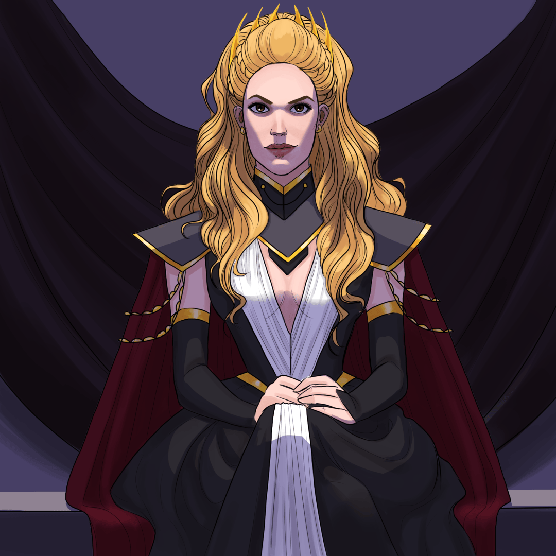 [OC] Lillis, the Assassin Queen characterdrawing