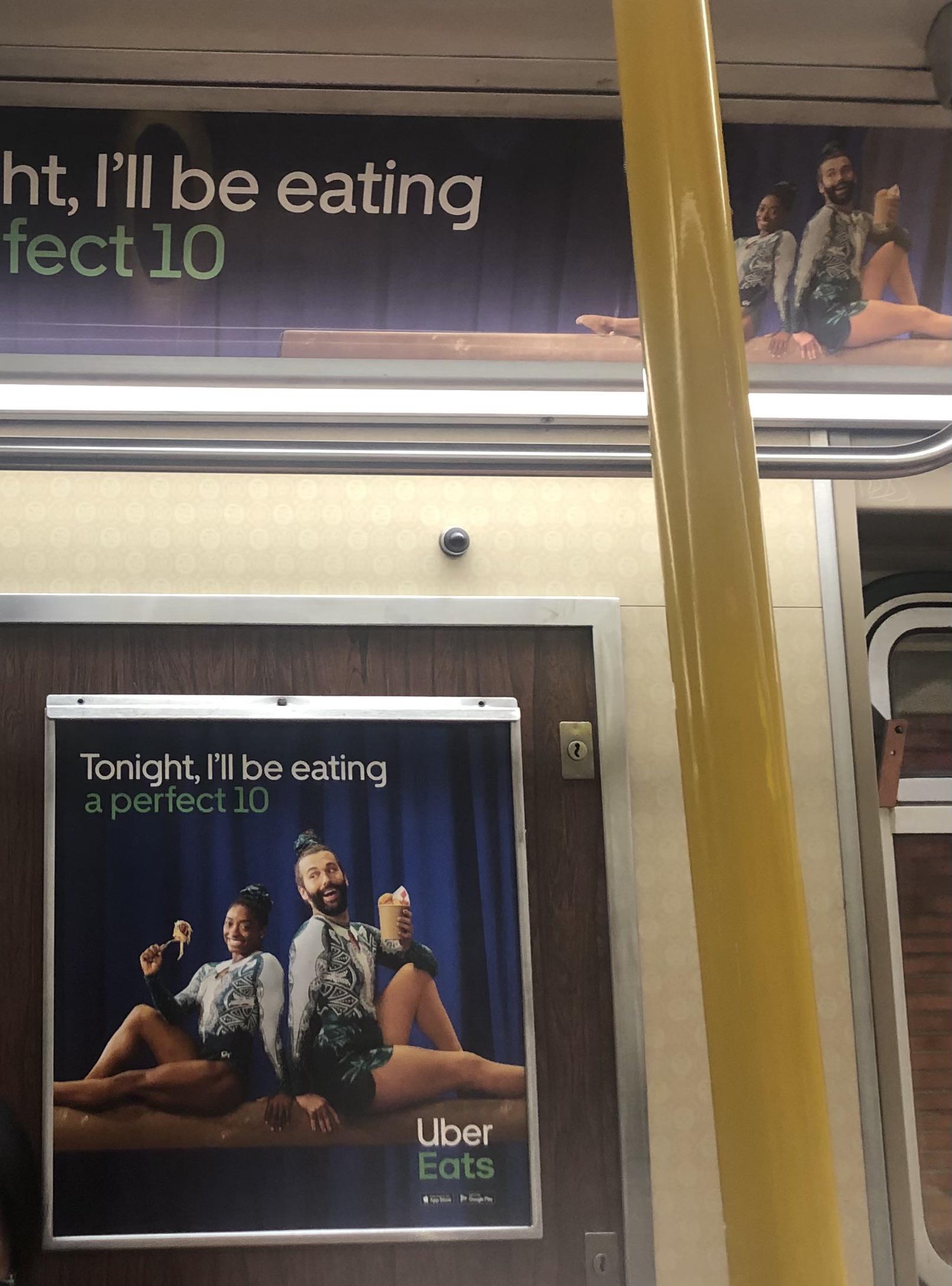 Anybody else find this Uber Eats ad funny? nyc