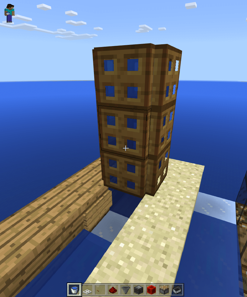 Would this 'minimalist' item elevator work with the water update, or