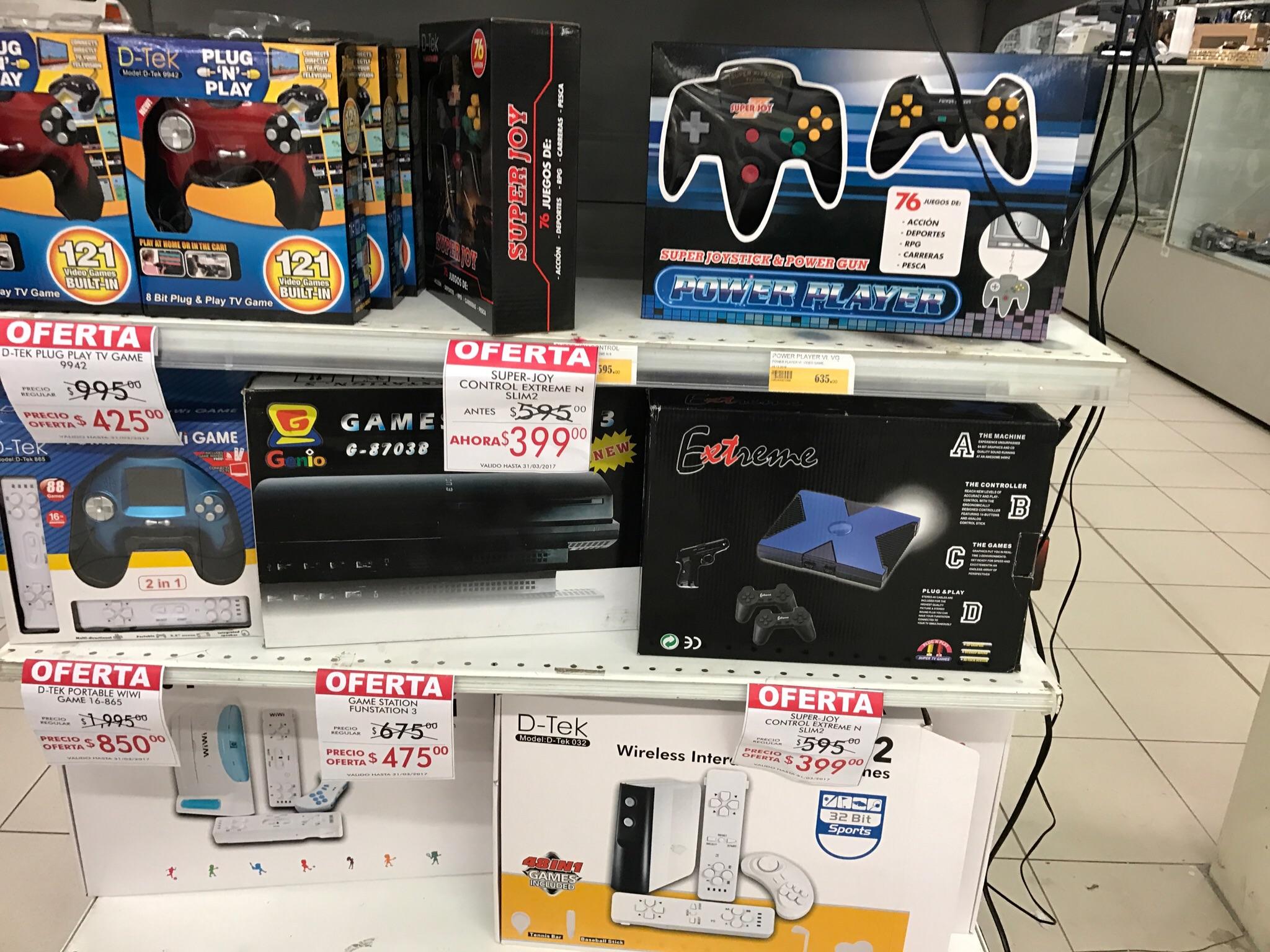 Gaming Systems I saw in Dominican Republic r/gaming