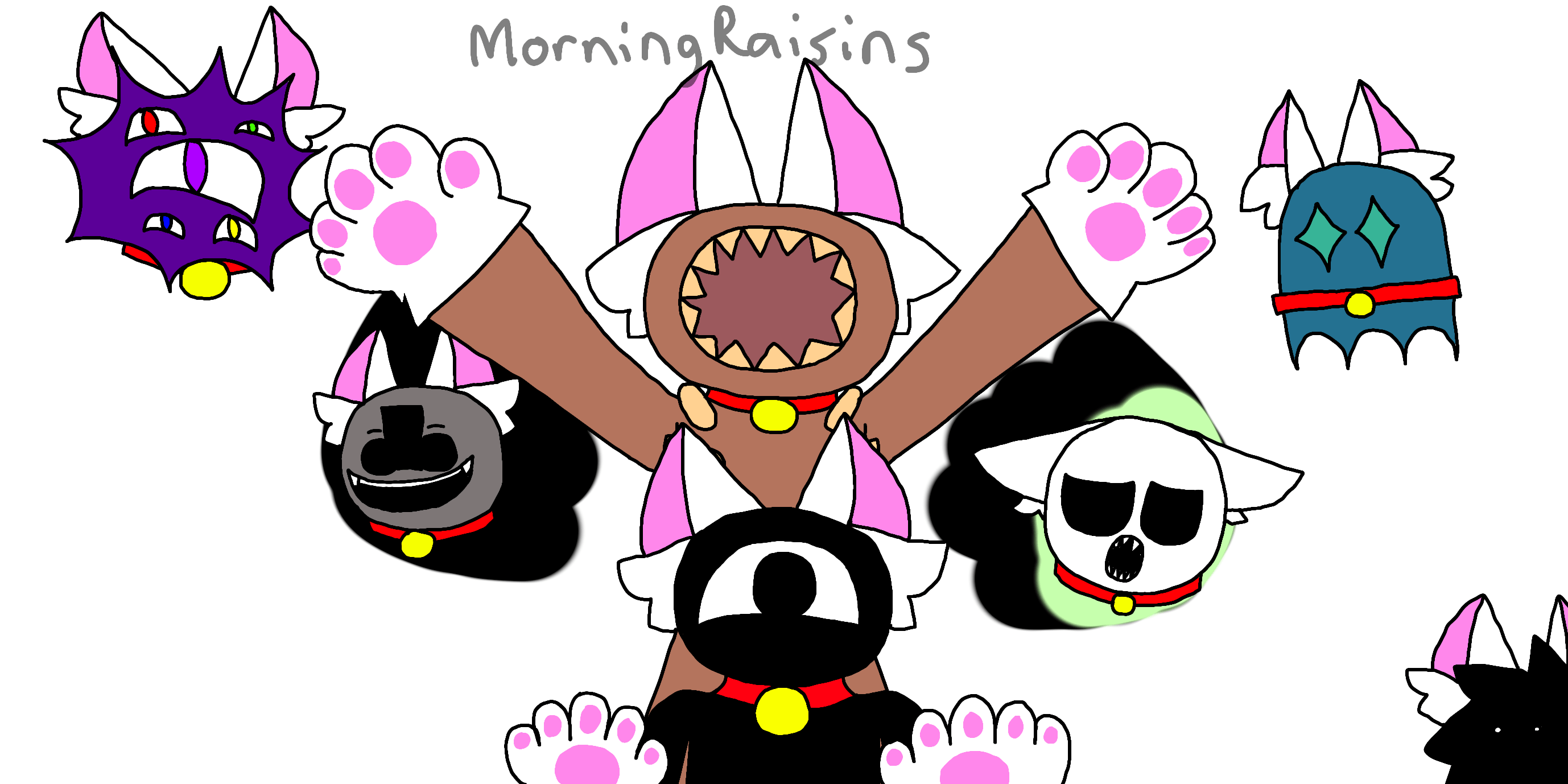 Everybody, meet Neko Doors! ( I can't turn every entity into nekos