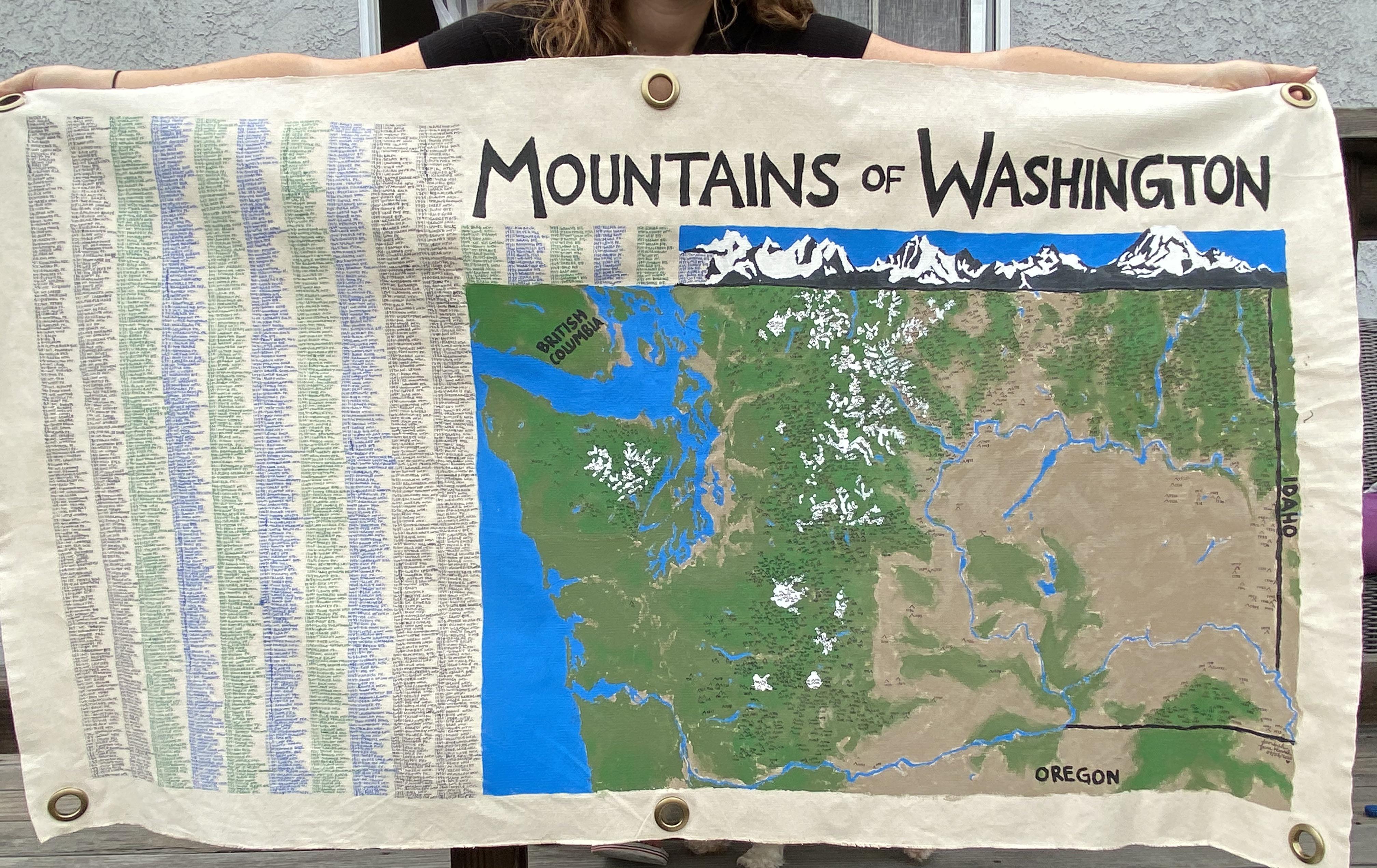 Washington Map Pacific Northwest, U…