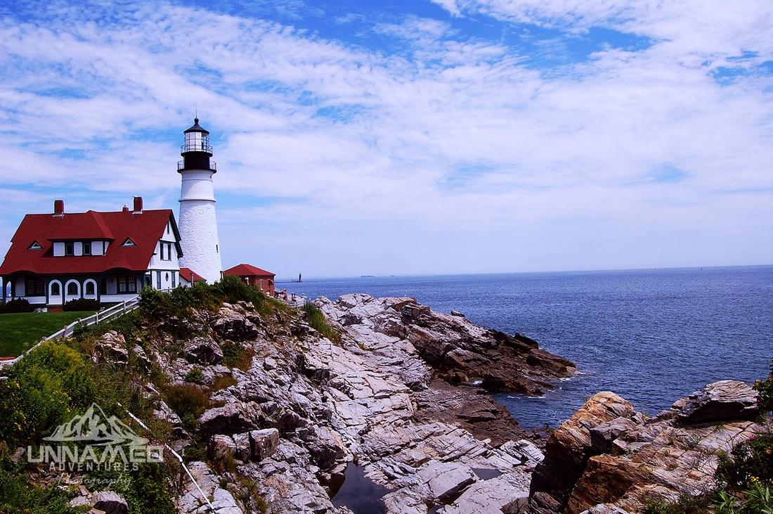 What a delightful place! Portland Head Lighthouse in Bar Harbor, Maine