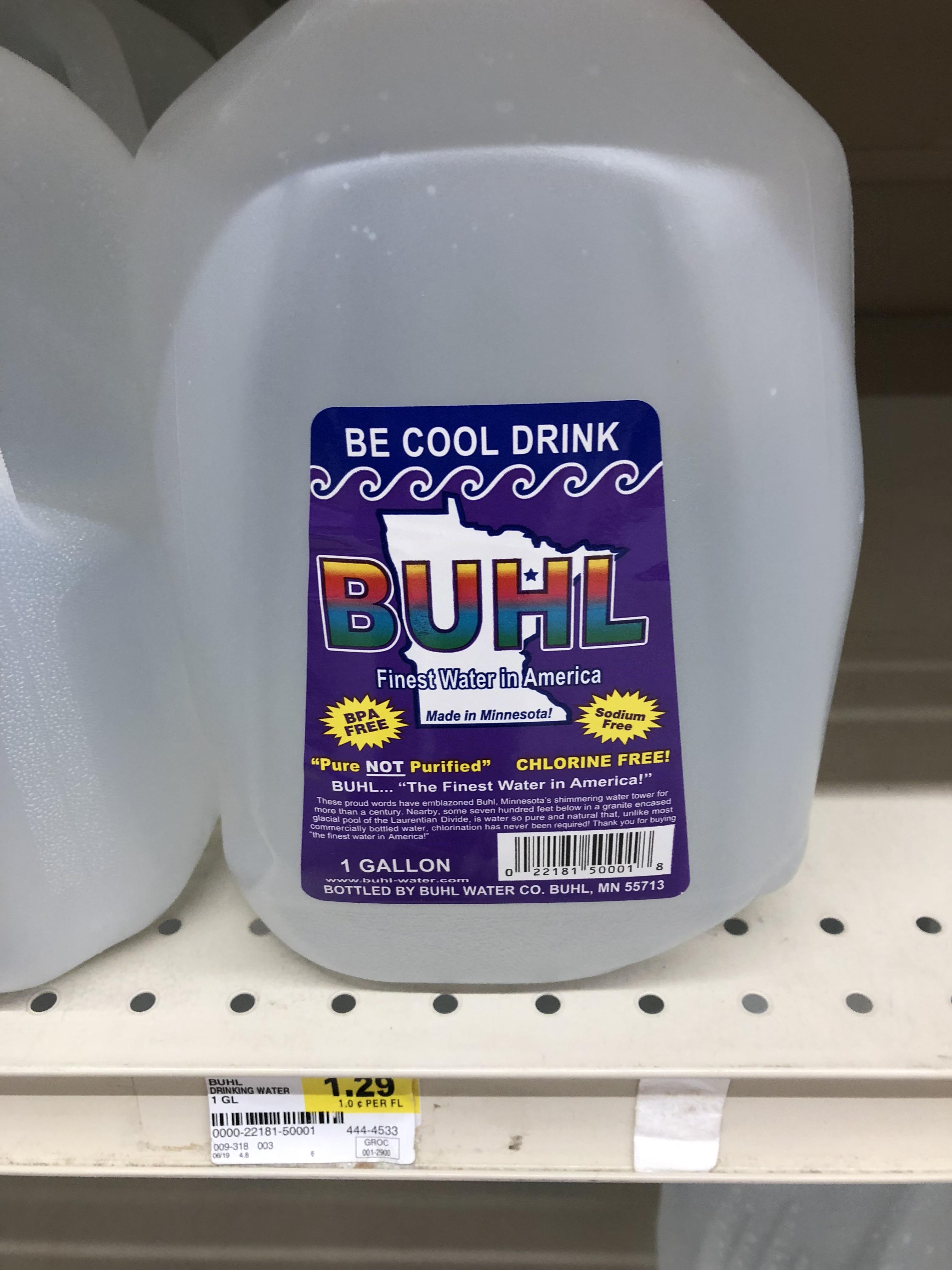 This Minnesota water company reminds me of the bh text r/brockhampton