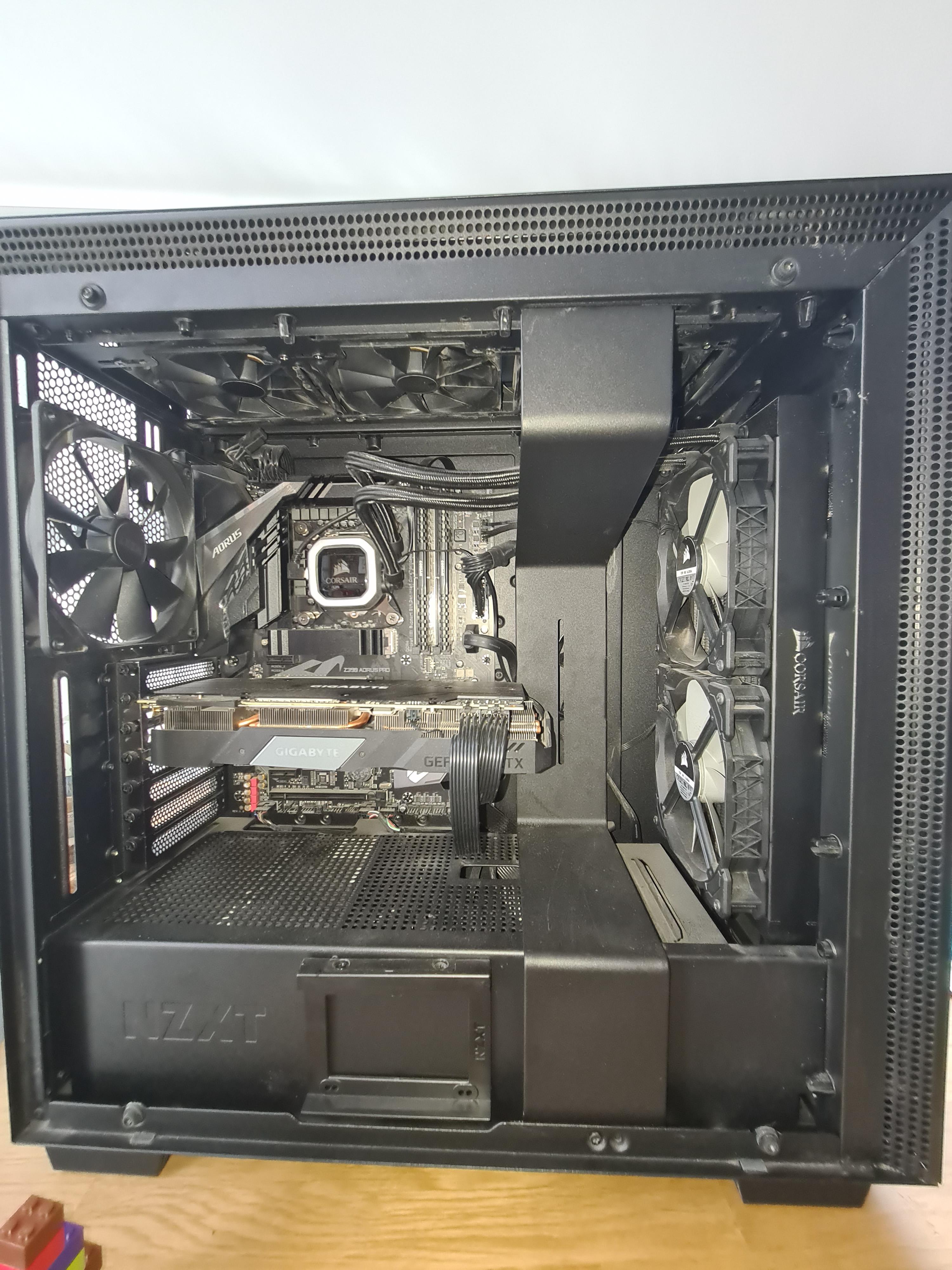 I've got 2 front intake fans, 3 top exhaust and rear exhaust fans. Is