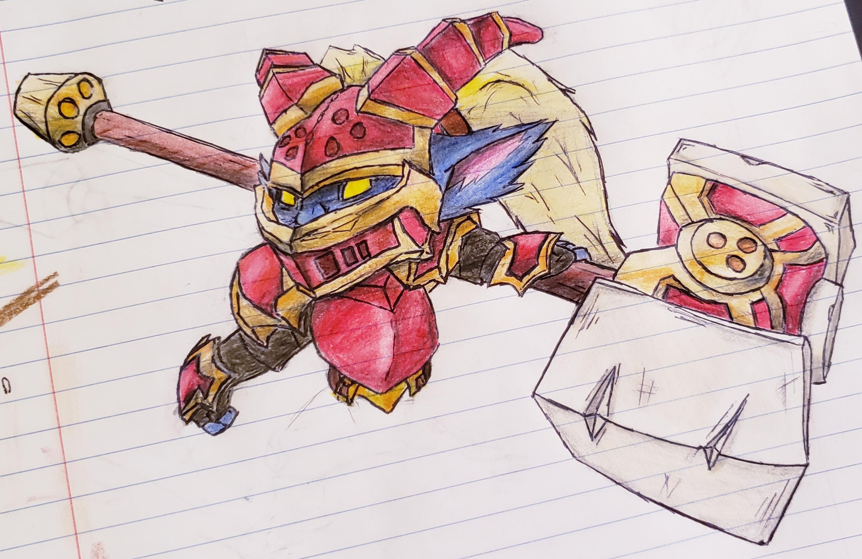 I drew my favorite poppy skin! r/PoppyMains