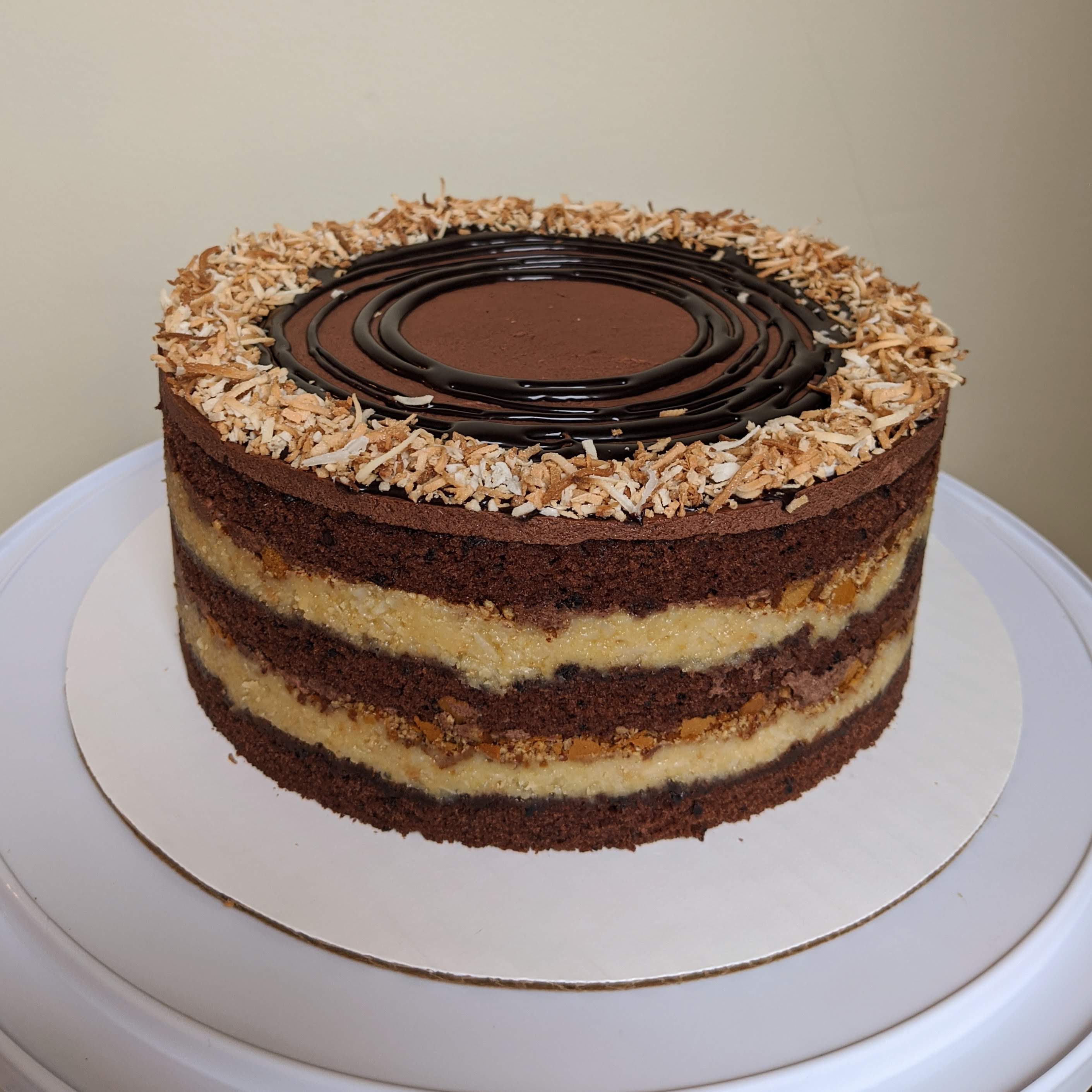 Milk Bar style German chocolate cake r/Baking